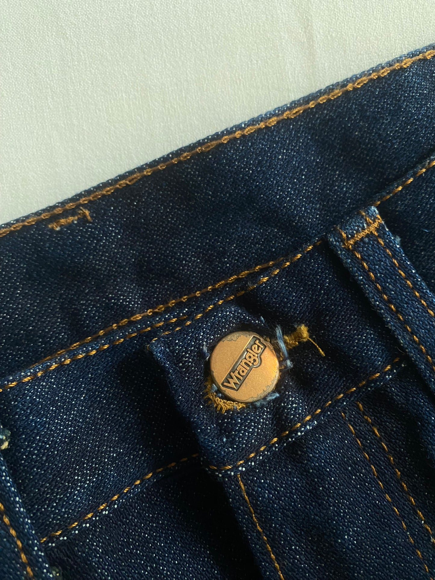 👖 Jeanși Wrangler Vintage ’80s Deadstock – Made in Malta – W27 x L34