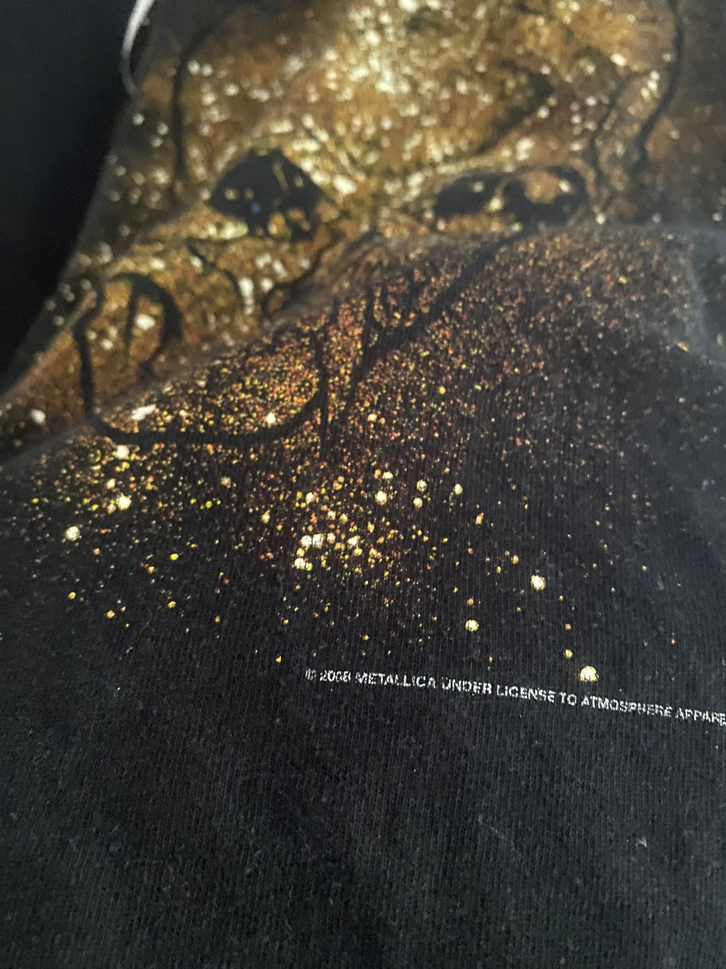 Tricou Metallica 2008 – Mărime L – Bumbac Gros