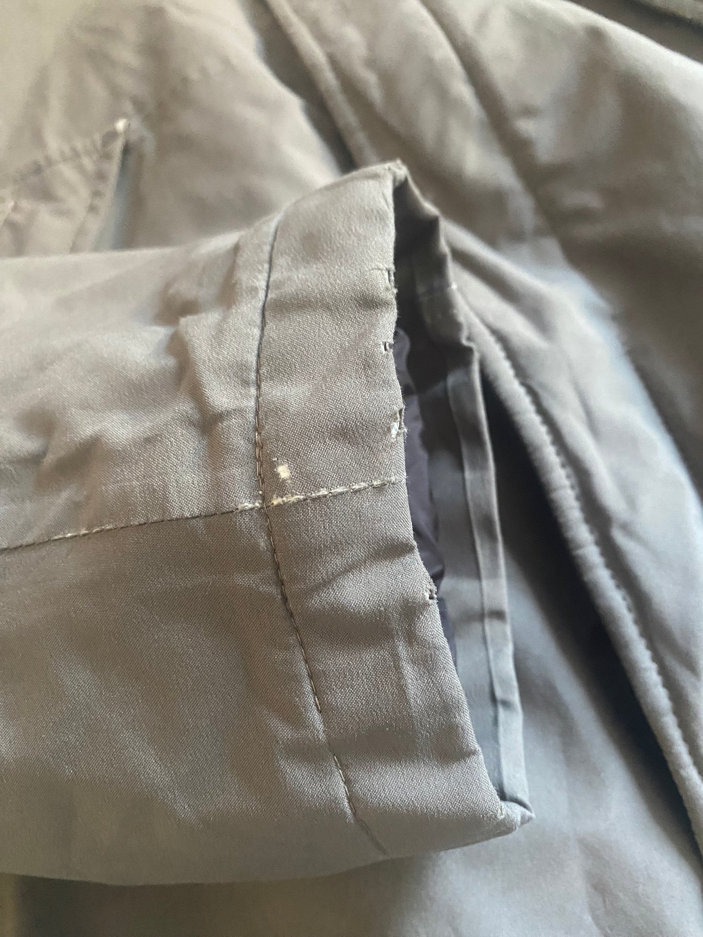 Vintage Prada Grey Parka