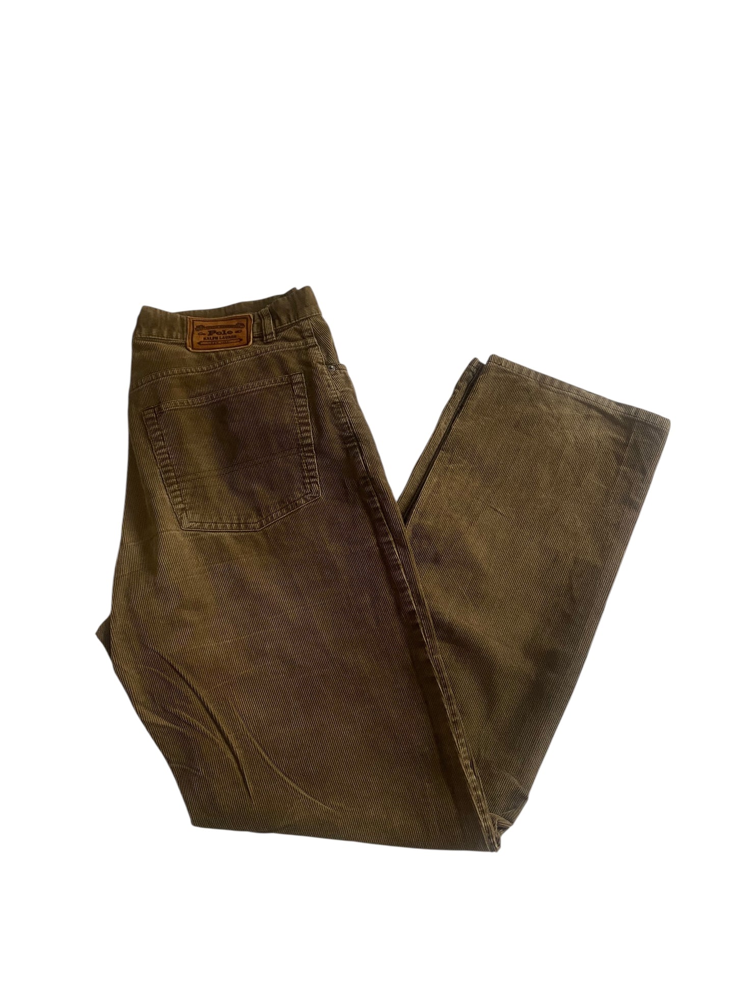 Pantaloni Vintage Polo by Ralph Lauren – Catifea Maro – W34 x L32