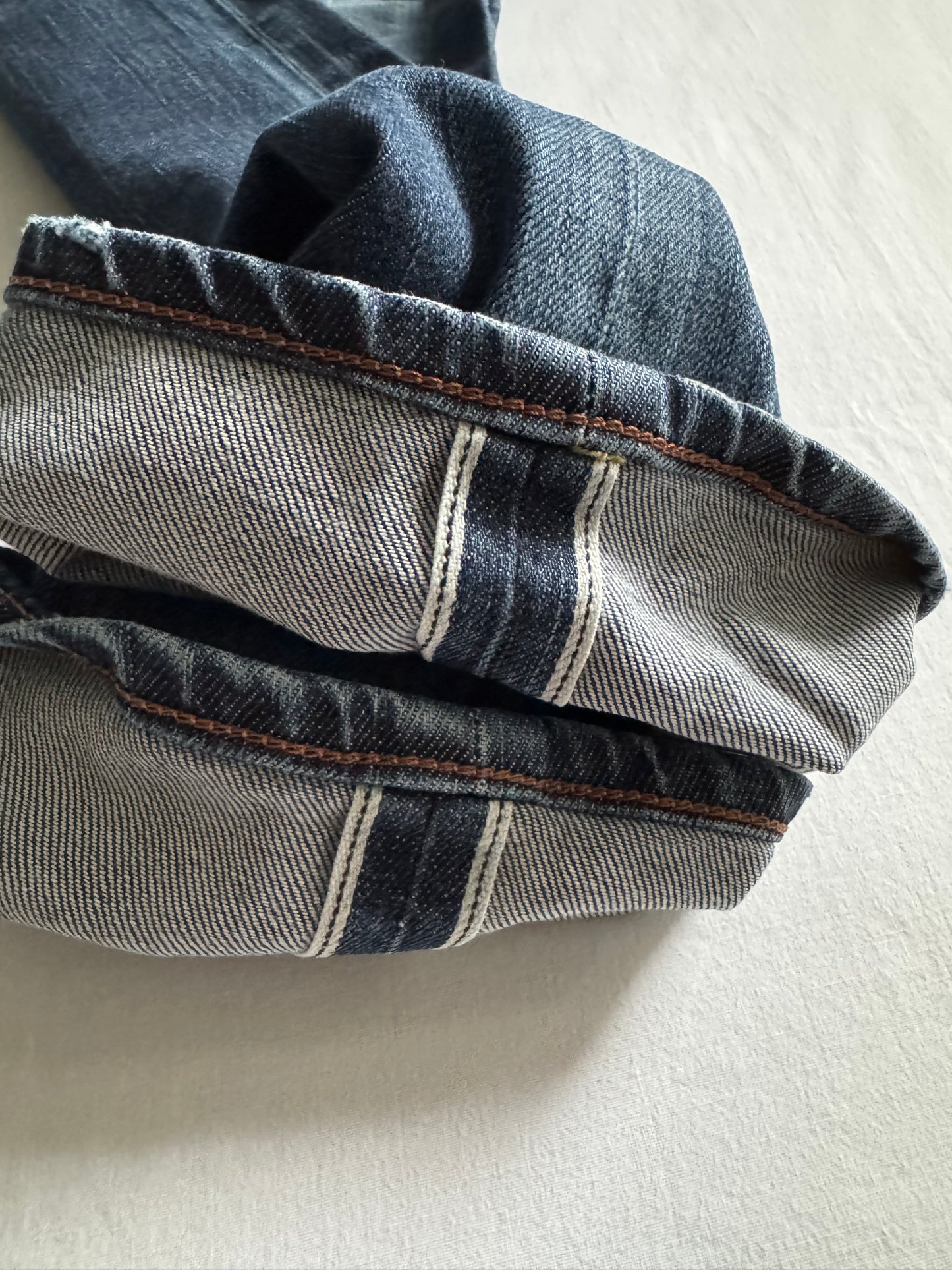 🇯🇵 👖 Edwin SK505S Selvedge Denim Jeans – Skinny Fit – W30 / EU 40 – Made in Japan