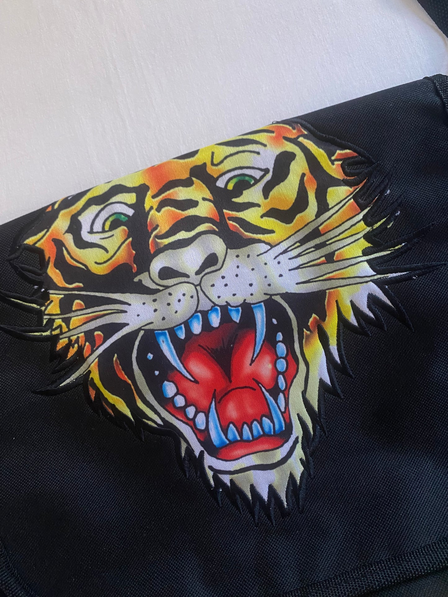 Y2K Ed Hardy Messenger Bag