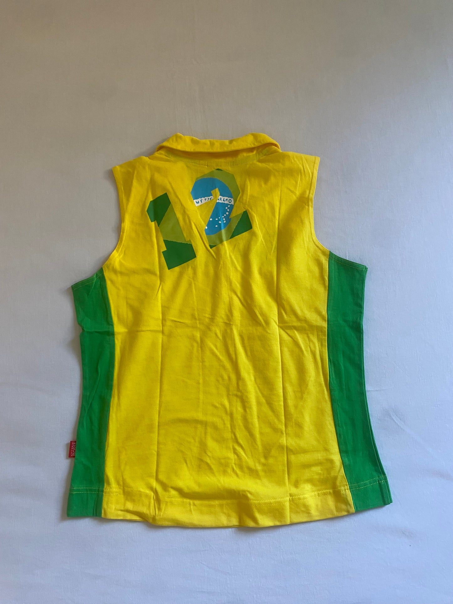 Y2K Brasil V Neck Top