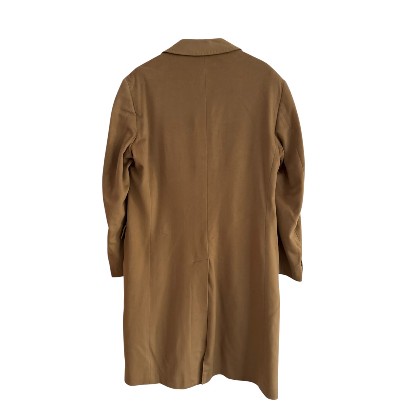 🧥 Palton Vintage Camel din Țesătură Loro Piana – Mărimea 50 (L)