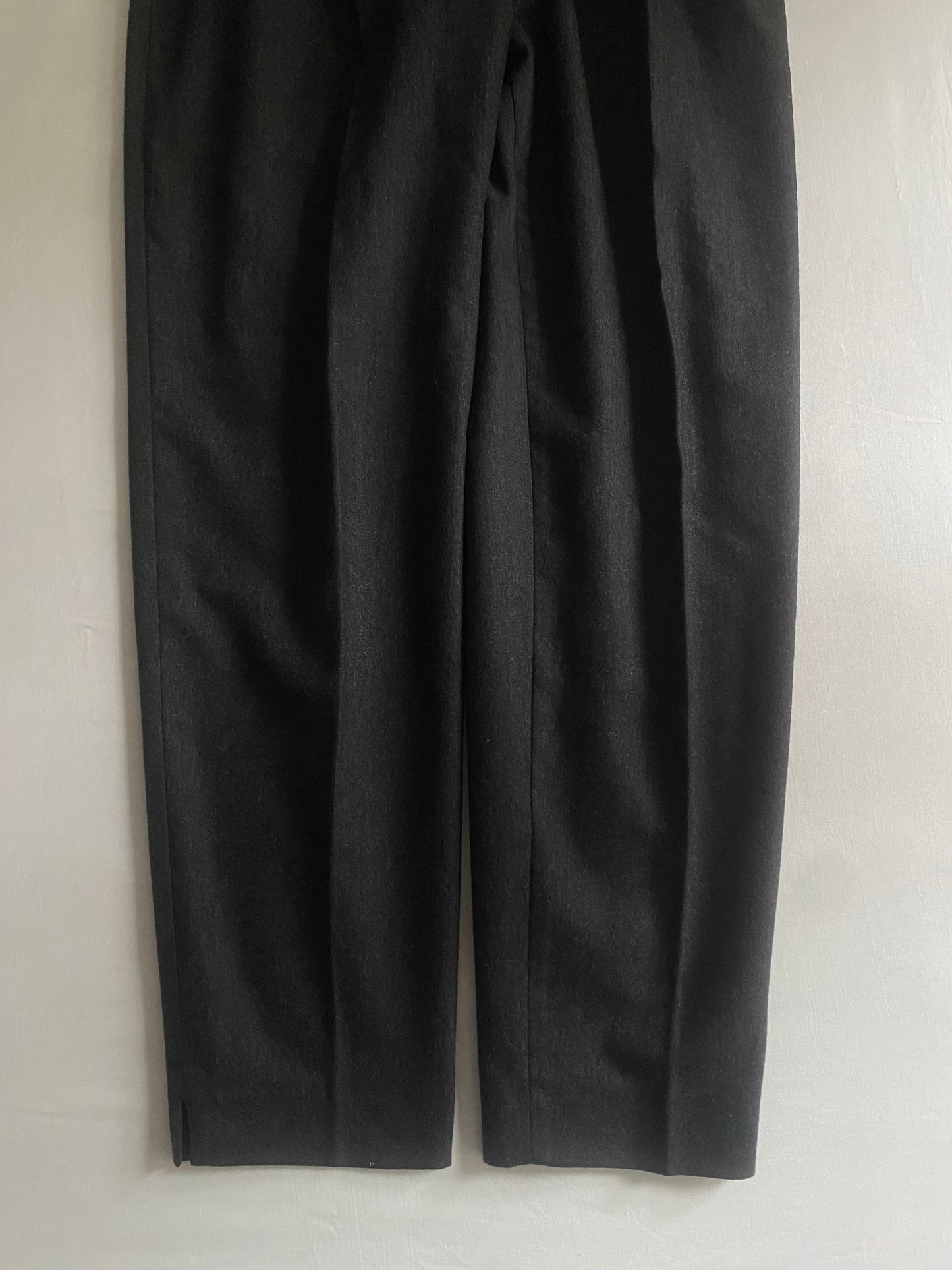 Pantaloni Vintage René Lezard – Lână & Cașmir – Gri – EU 38