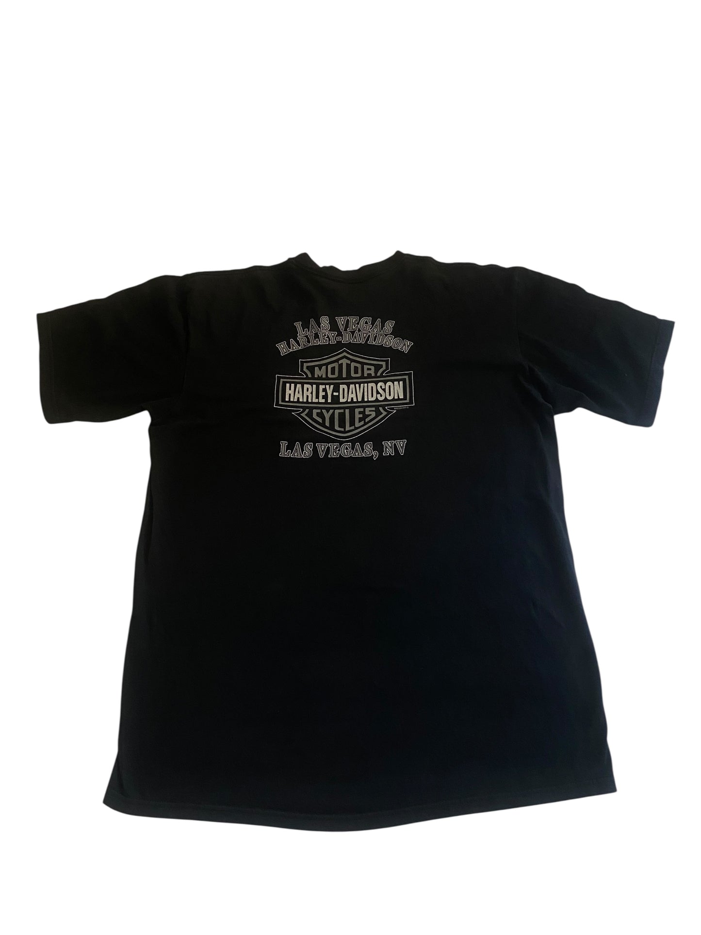 Y2K 2004 Harley Davidson Las Vegas Tee
