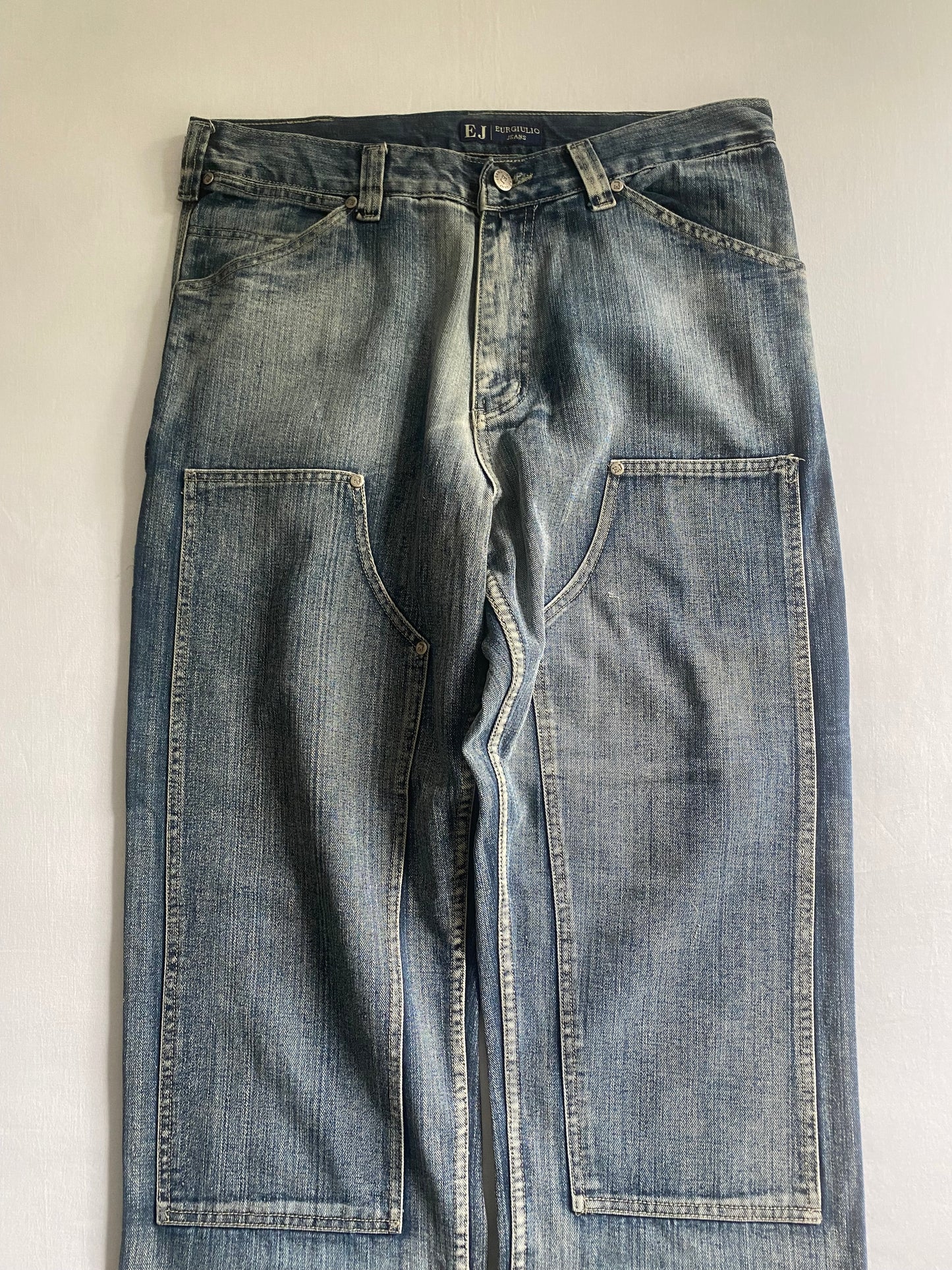 Y2K Double Knee Carpenter Jeans 🔨 | Mărimea 50 | Talie 45 cm