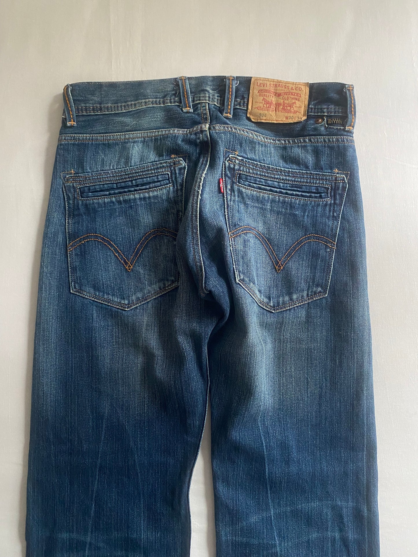 👖 Jeanși Y2K Levi’s 506 – W30 L34