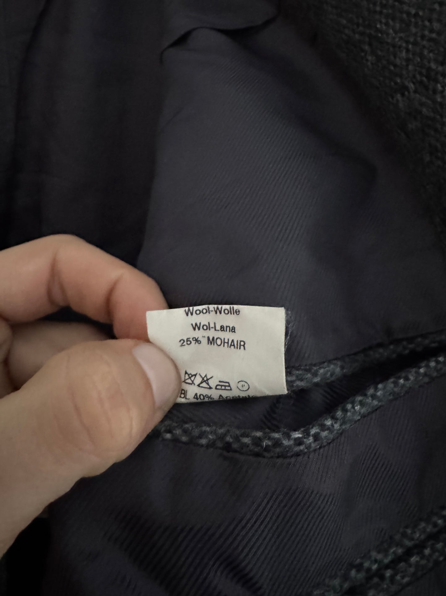 👔 🧥 Sacou Vintage Kenzo Homme Gri – Mărime XL–XXL