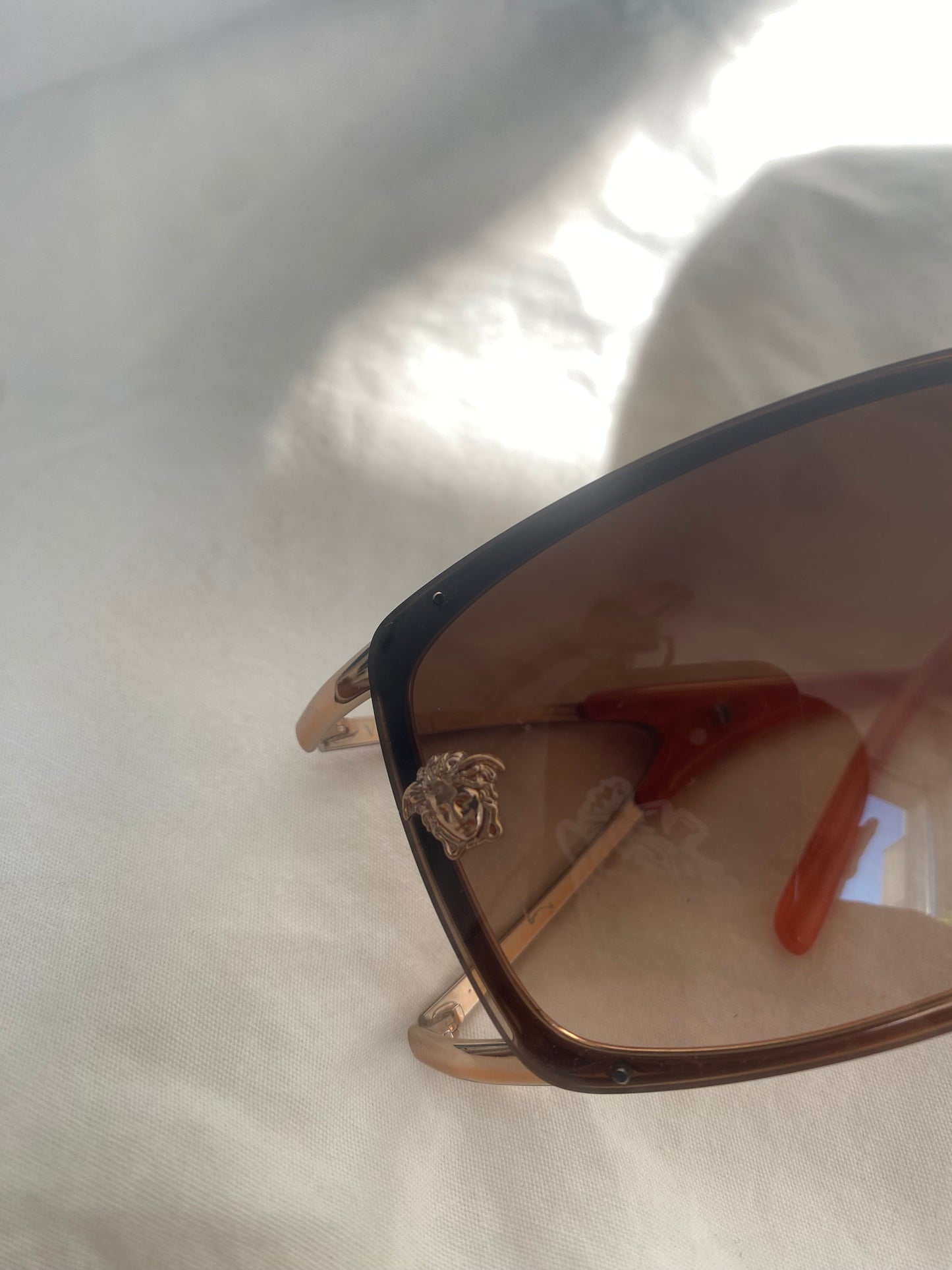 🕶️ Ochelari de soare Y2K Versace Shield – Made in Italy – Unisex