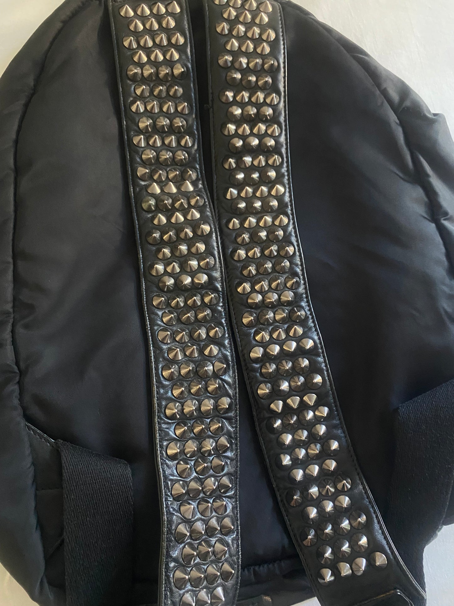 SS 2004 Givenchy by Riccardo Tisci Nylon and Lamb Leather Backpack