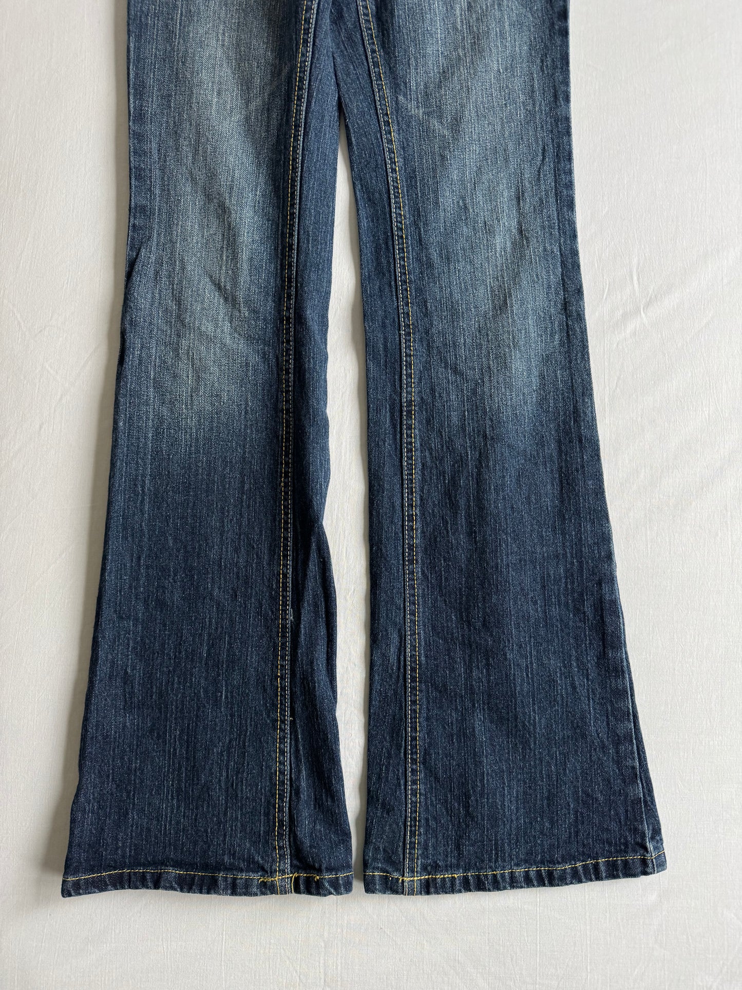 👖 Blugi Y2K Bootcut – US 3 / EU 34