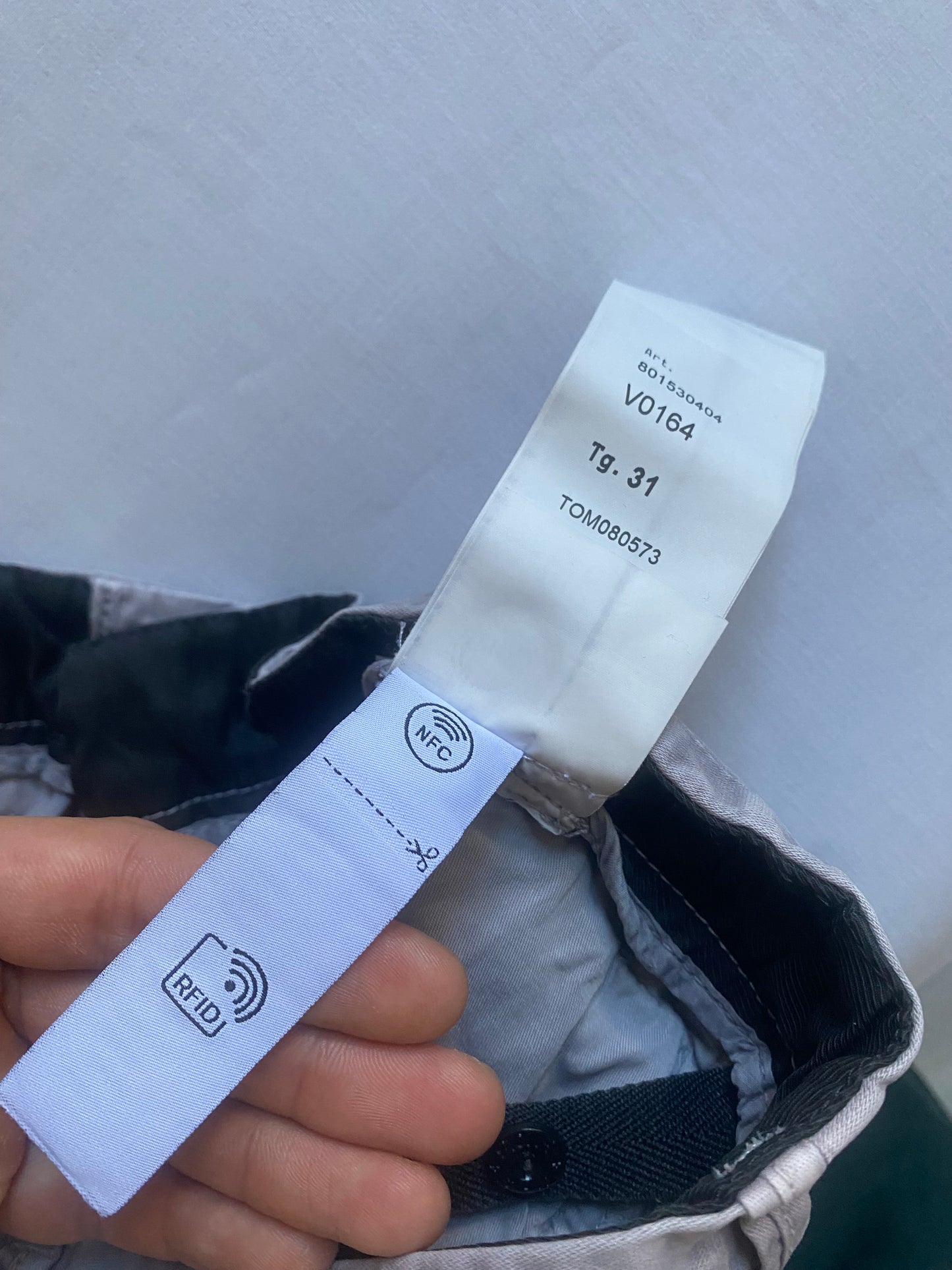 👖 Pantaloni cargo gri Stone Island