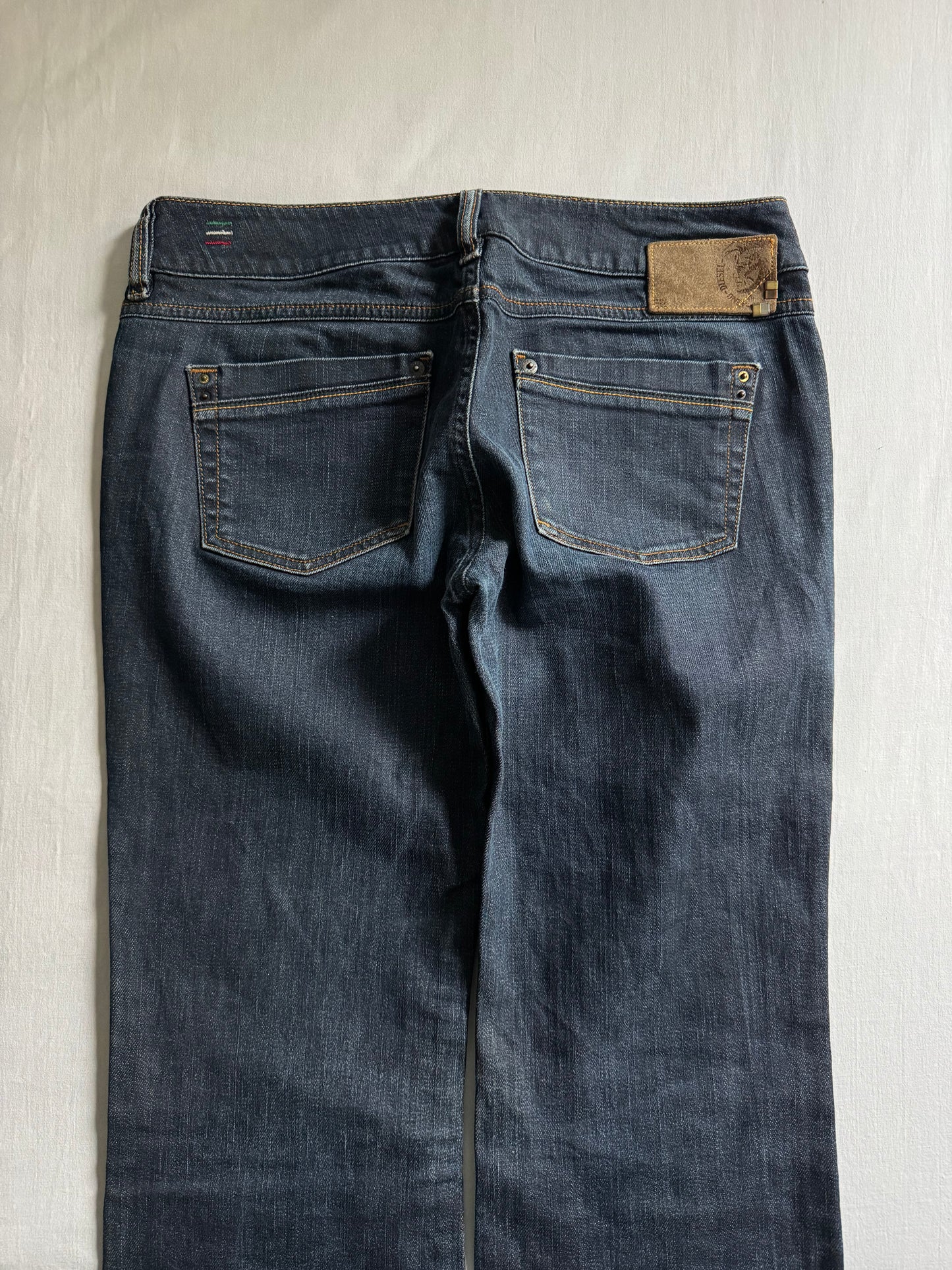 ⛽️ 👖 Jeans Diesel „Ronhar” pentru femei – Y2K – Bootcut – Made in Italy - W31