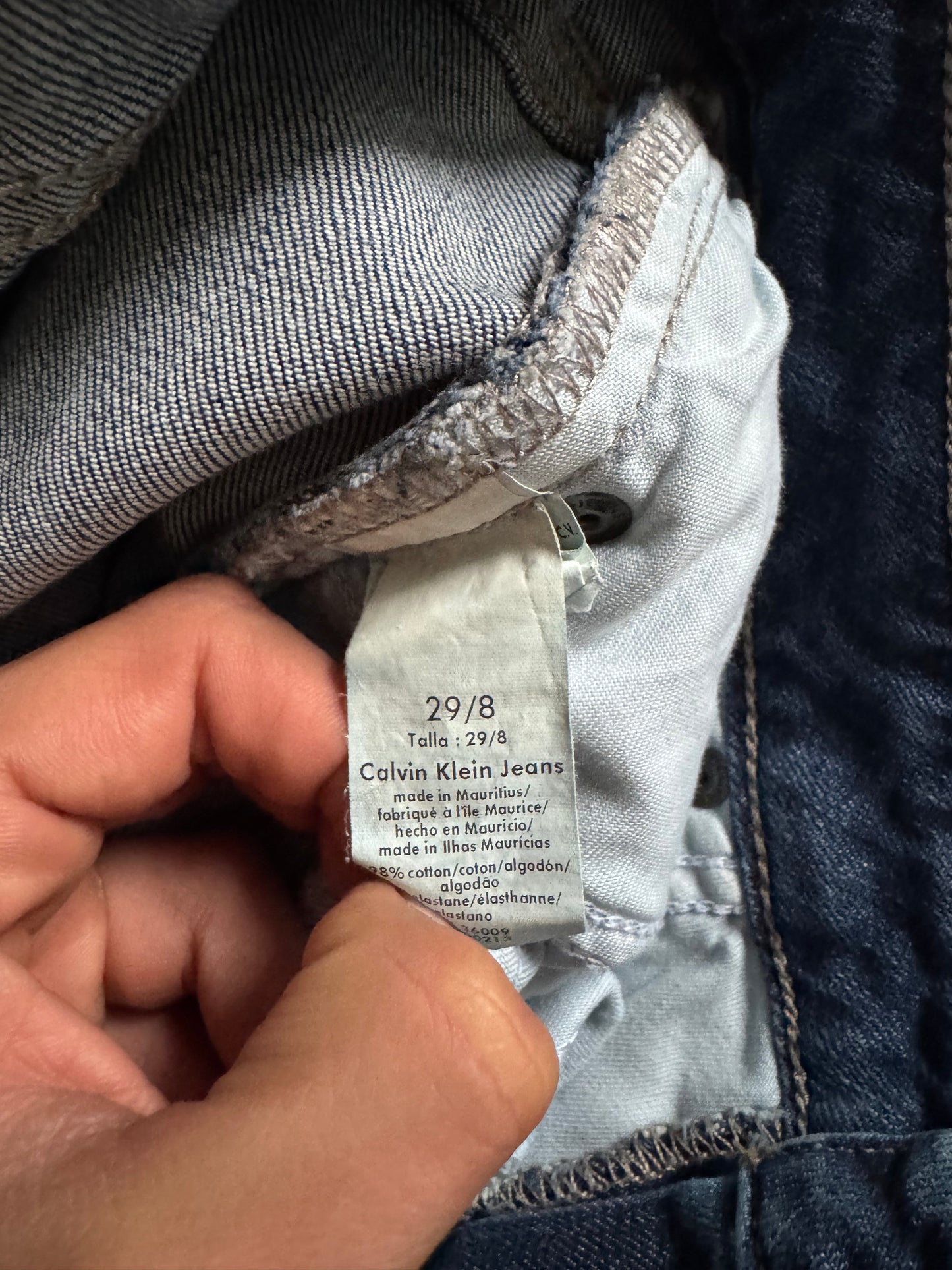 👖 Jeans Calvin Klein Y2K pentru femei – Bootcut – US 8 / EU 38