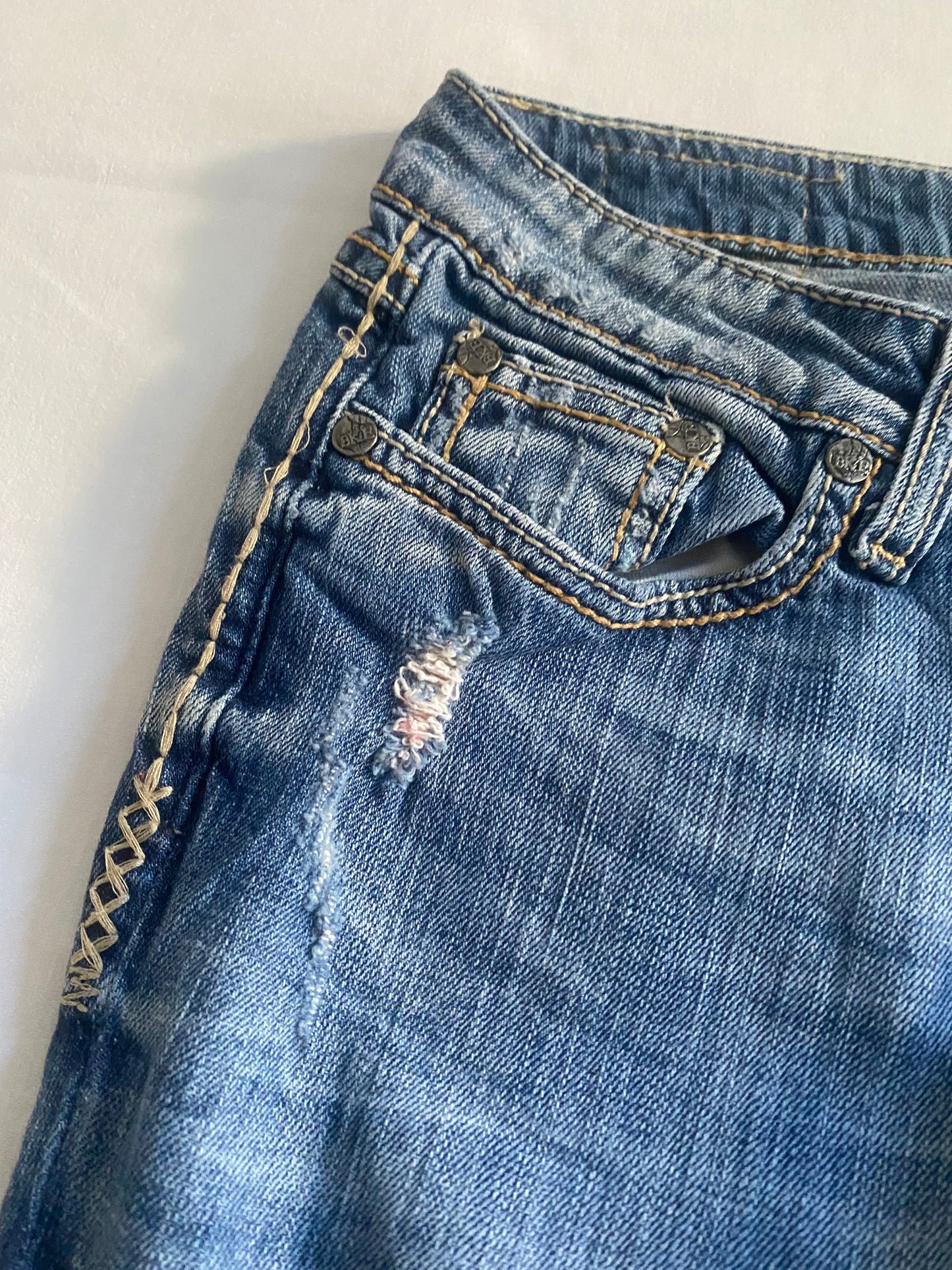 👖 Jeans Y2K BKE Denim – Flared – Made in Mexico – W29 L35.5 (≈ EU 38)