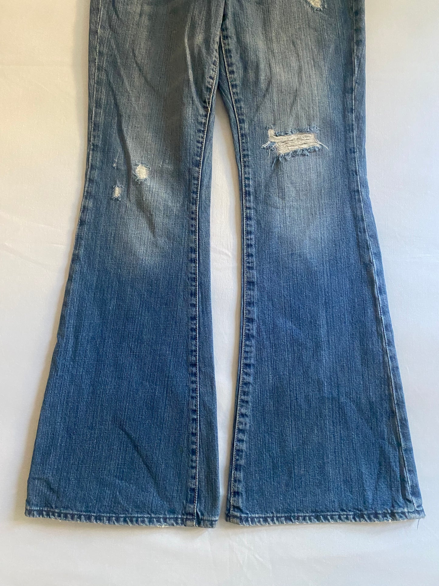 Jeans Y2K American Eagle – Flared – Mărime US 6 (EU 36-38)