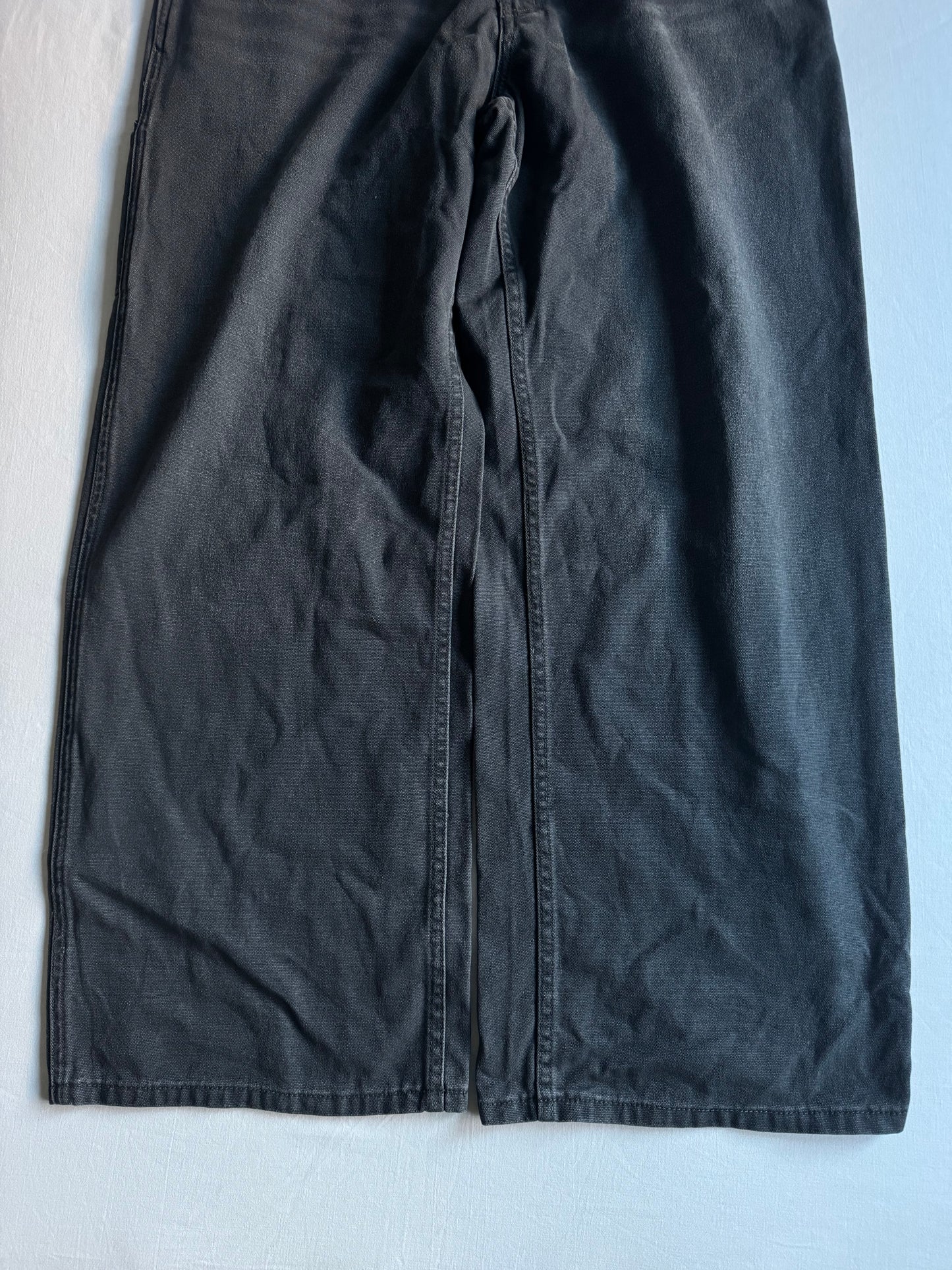 🔨 Pantaloni Carpenter Cold Culture Washed Black – Mărime L Bărbați