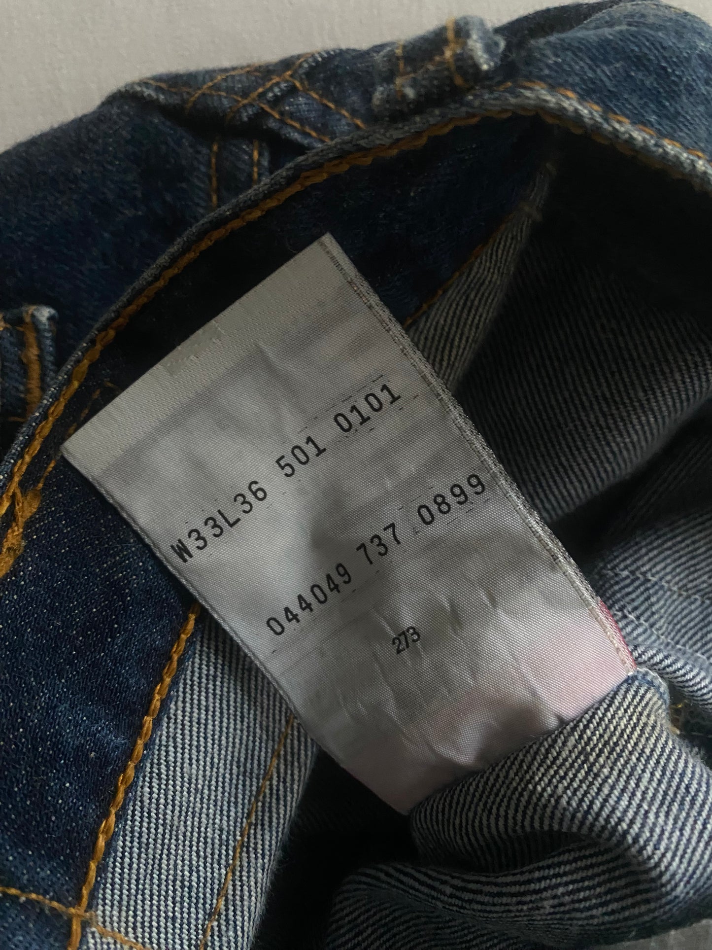 👖 Jeanși Levi’s 501 Vintage ’90s – W33 x L36