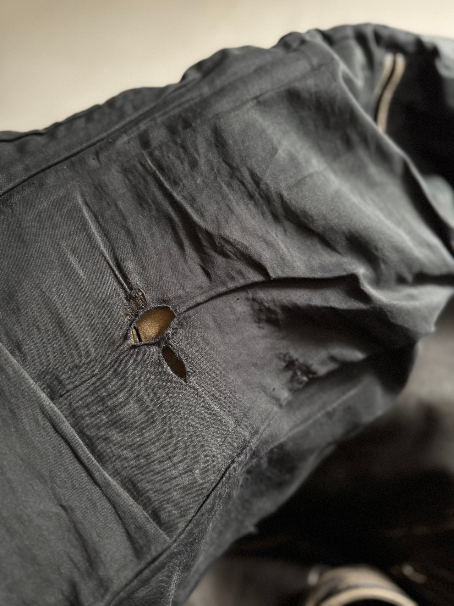 🏍️ Jachetă moto vintage din piele – mărimea L