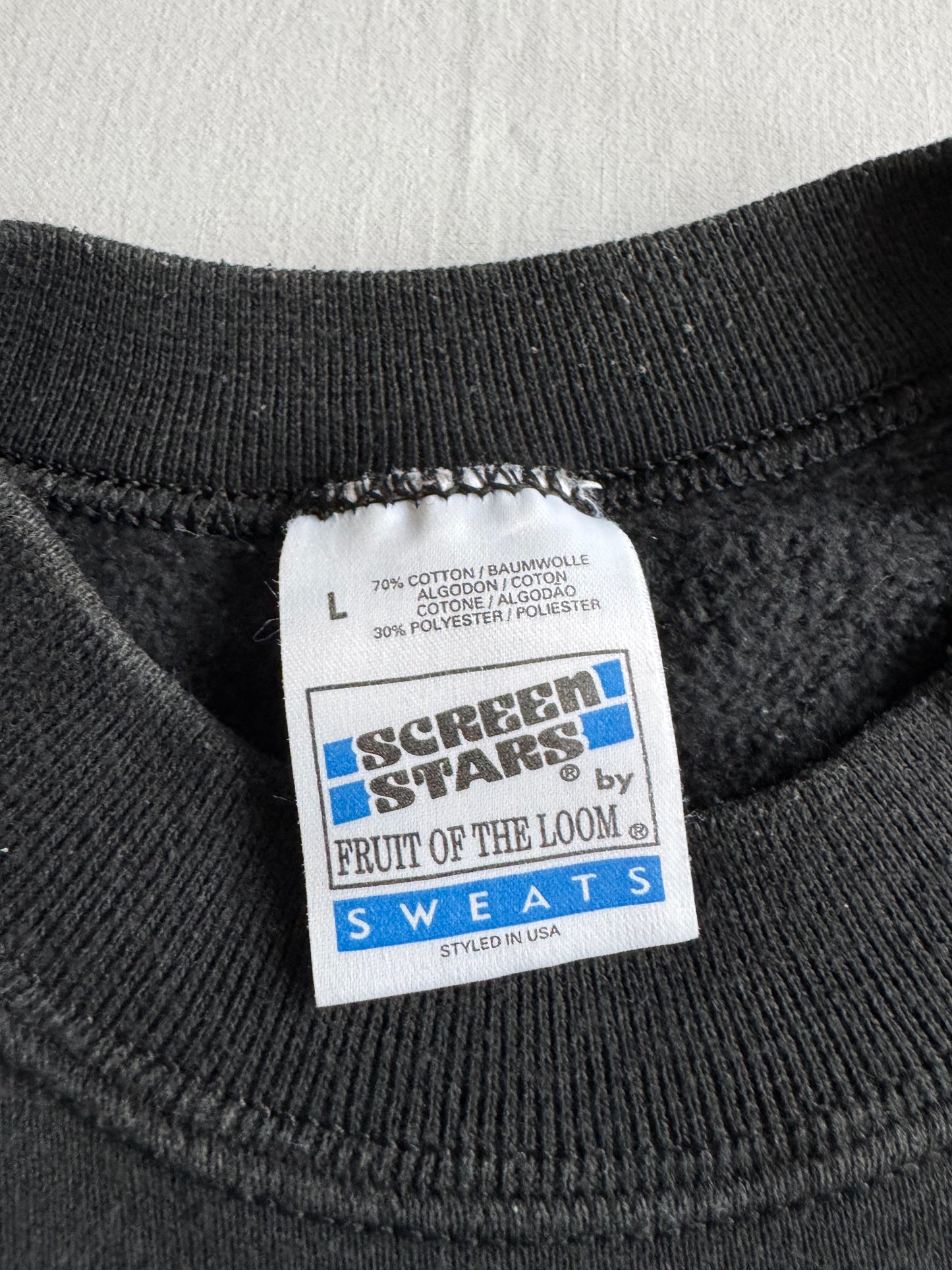 👮♀️ Crewneck Vintage German Polizei – Mărimea L