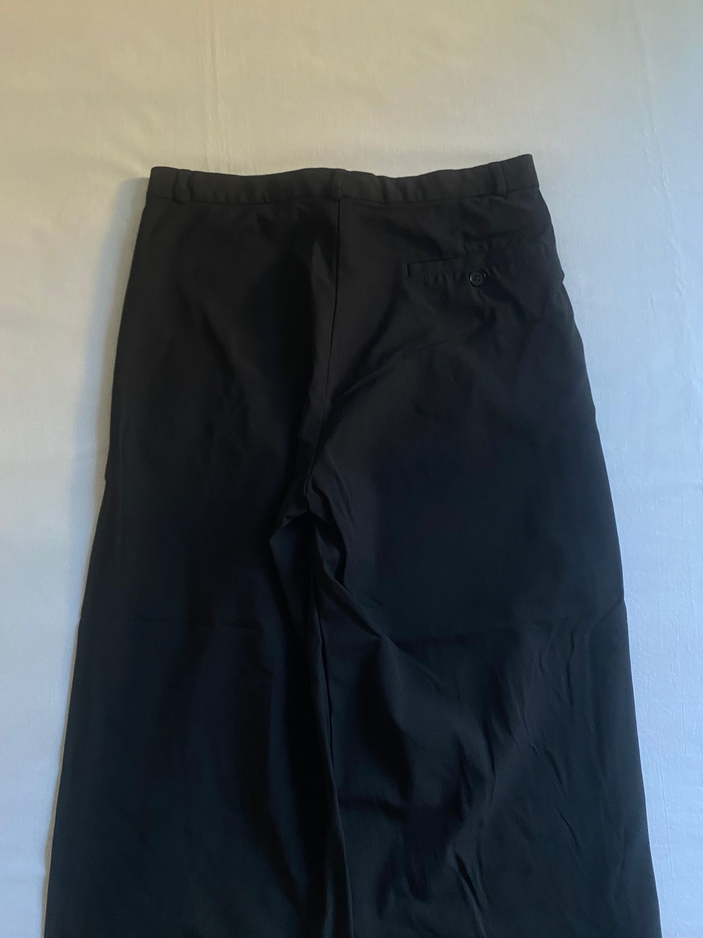 Pantaloni Y2K Marithé + François Girbaud – Baggy Negri – Made in Italy – Mărime EU 36 (Femei)