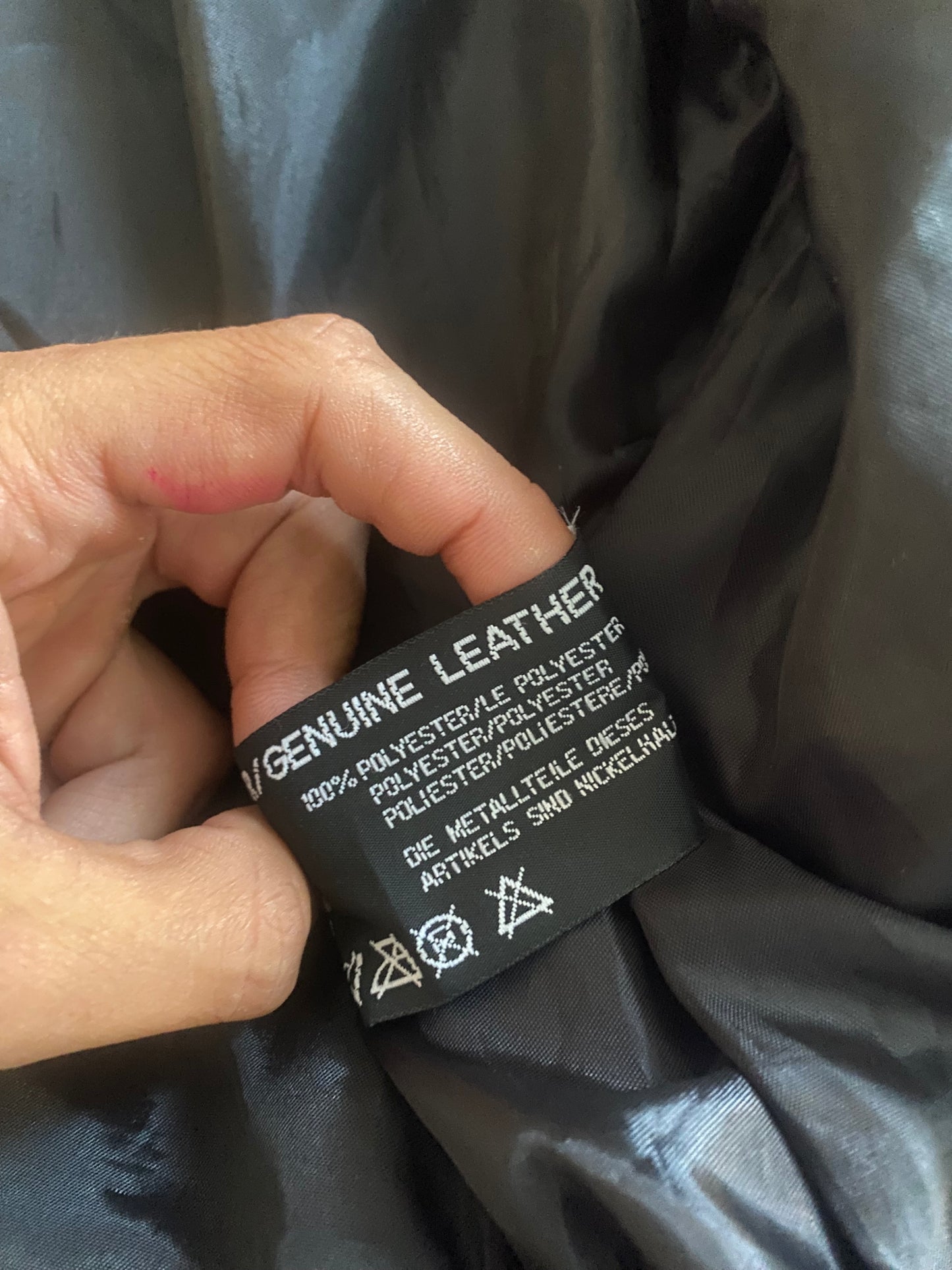 Jachetă Vintage Suede & Denim – Mâneci Detașabile – Mărime 48 (M, Oversized/Boxy Fit)