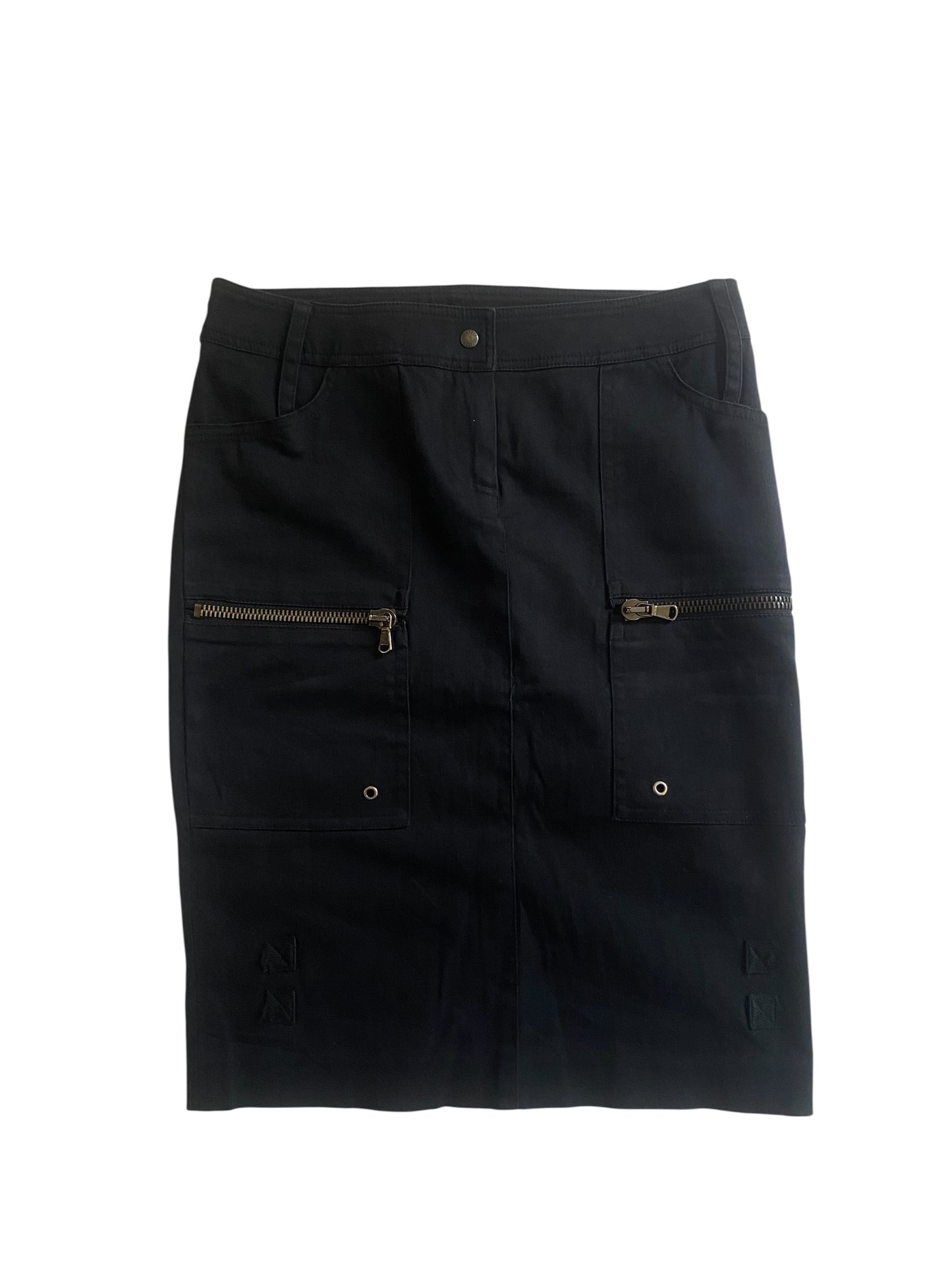 Fustă Patrizia Pepe Cargo Neagră – Mărime S (EU 36) 🖤👖