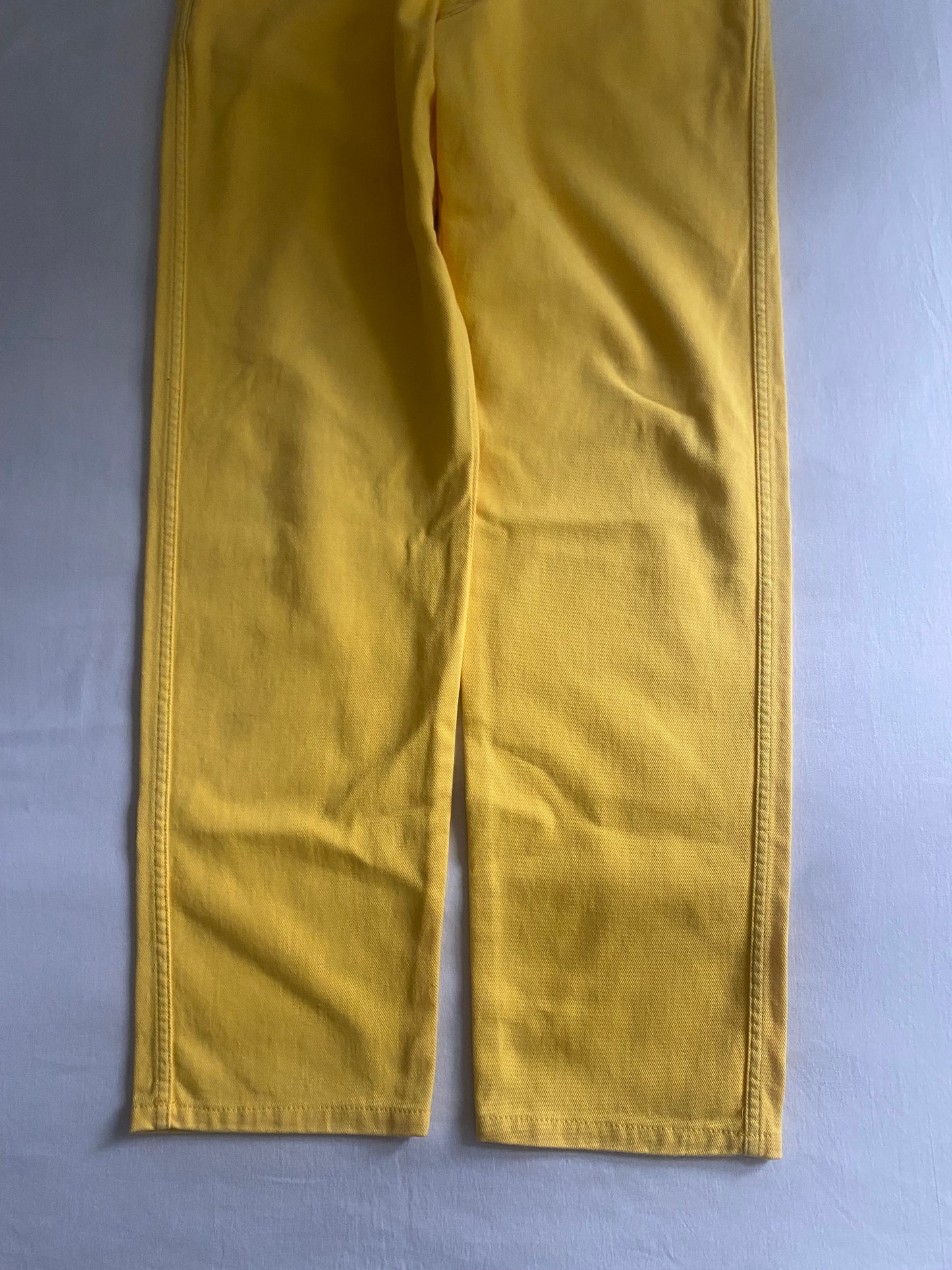 Moschino Vintage – Blugi Galbeni Made in Italy