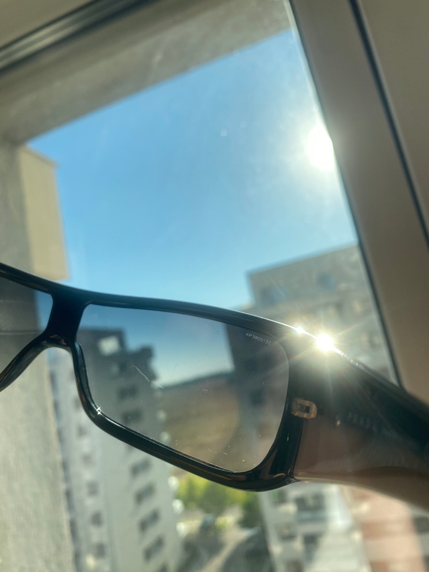 😎 Ochelari de soare Y2K Prada Shield Wraparound – Made in Italy – Unisex
