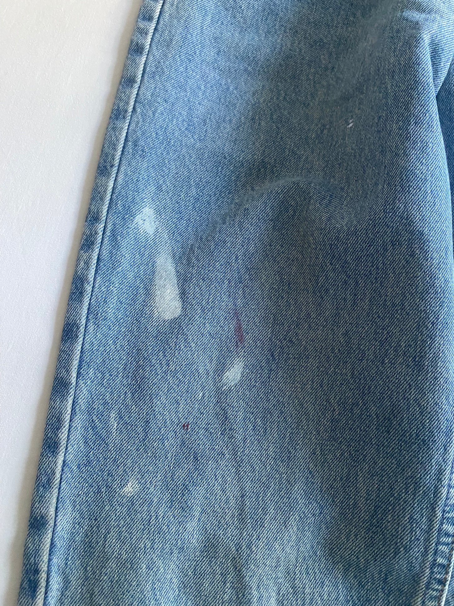 90’s GAP Washed & Paint Splattered Denim Jeans – US 8 Women’s