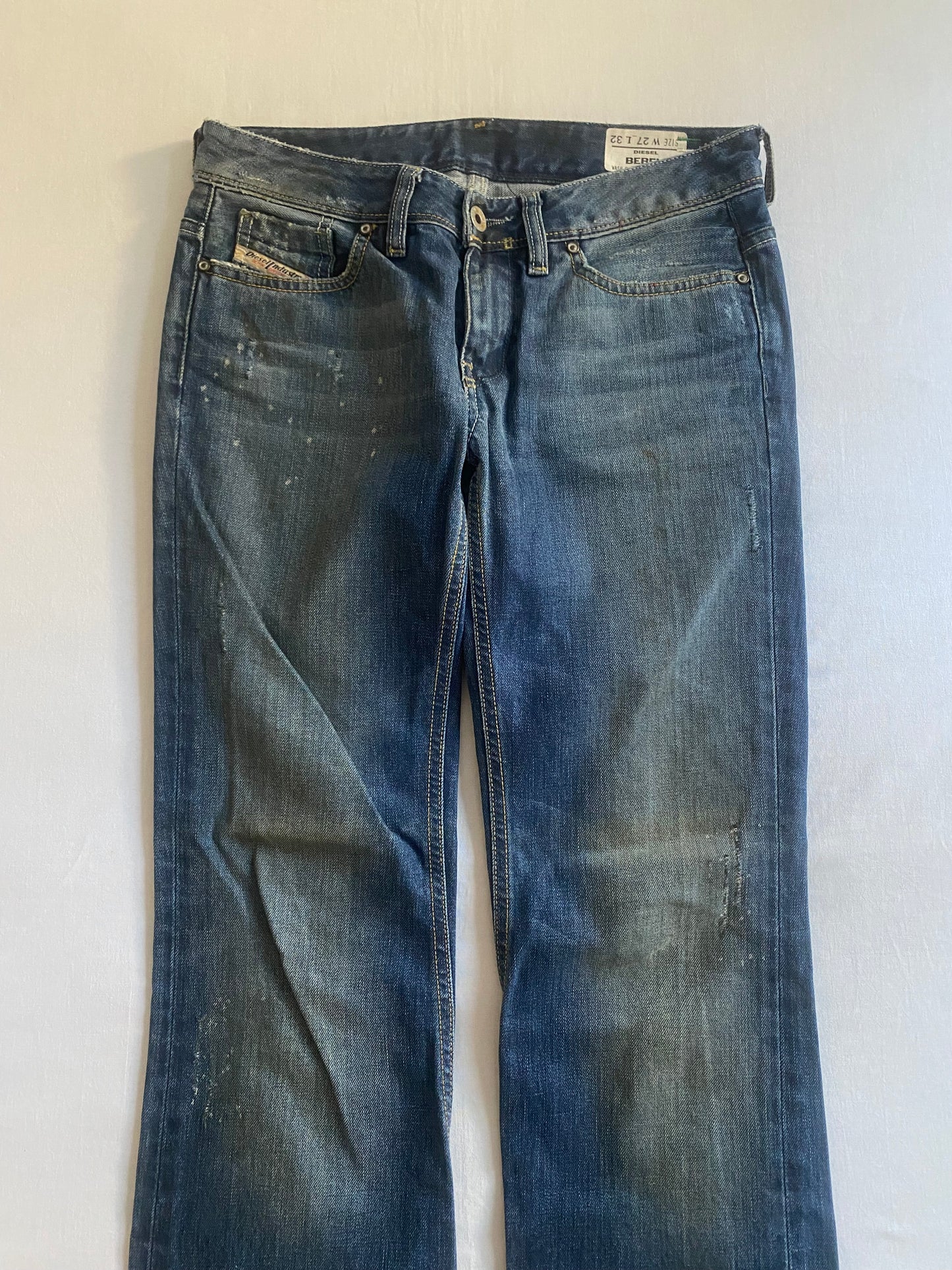 Y2K Diesel Mud Wash Bootcut Jeans