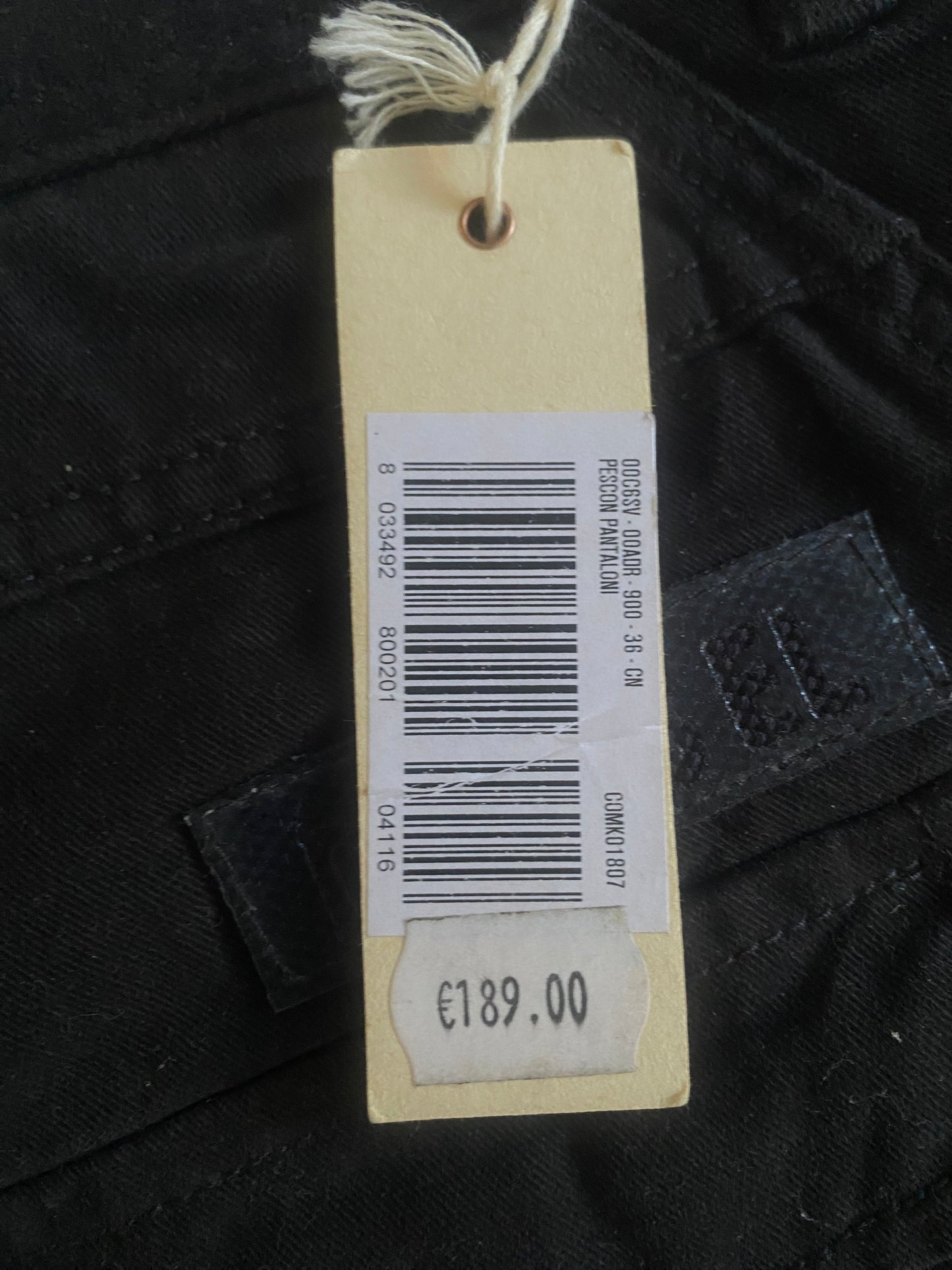 👖 Pantaloni Diesel Utility negri – Y2K Workwear Vibe