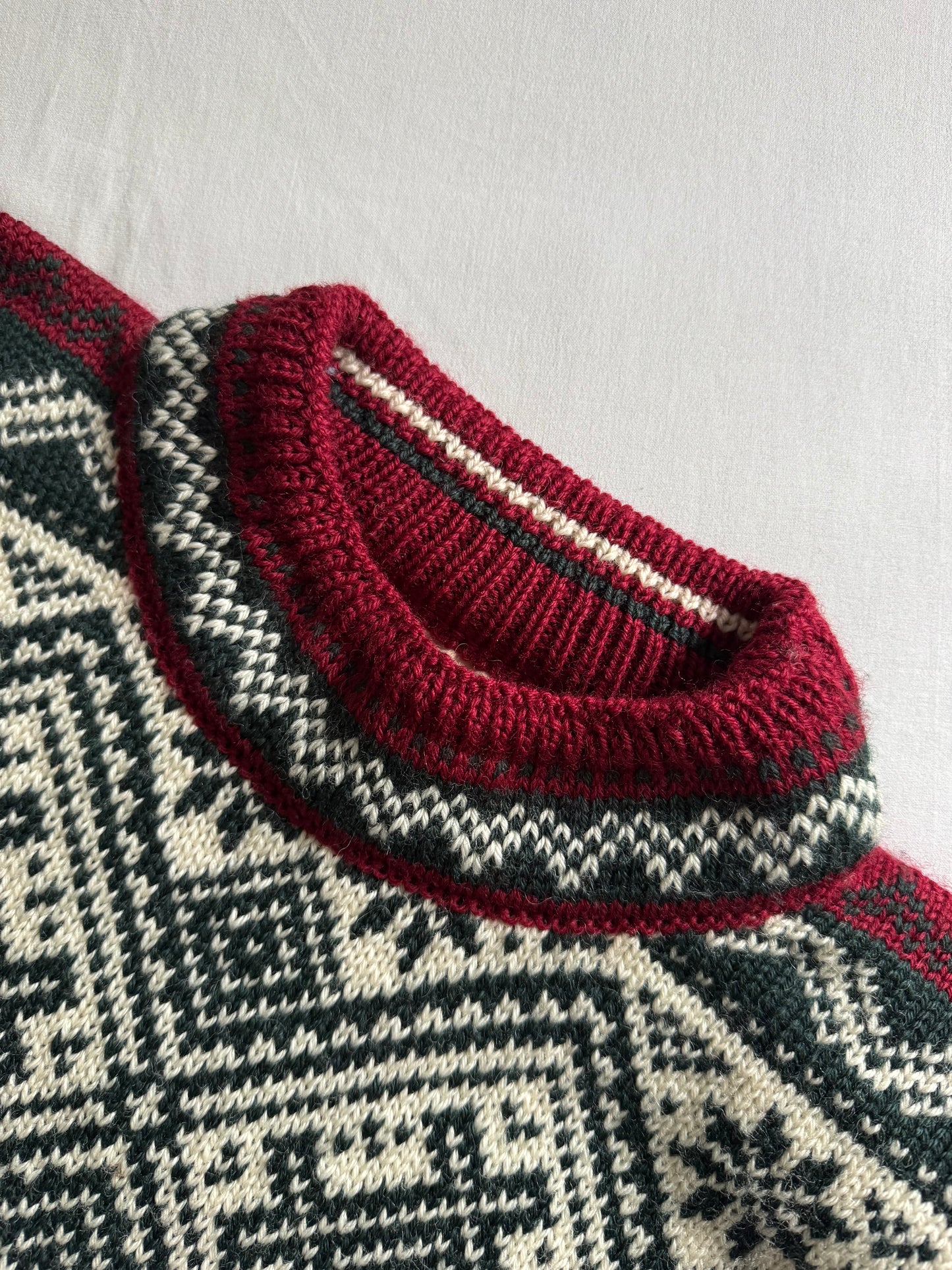 🏔️ Pulover Vintage Dale of Norway – 100% Lână Virgină – Mărime L Femei