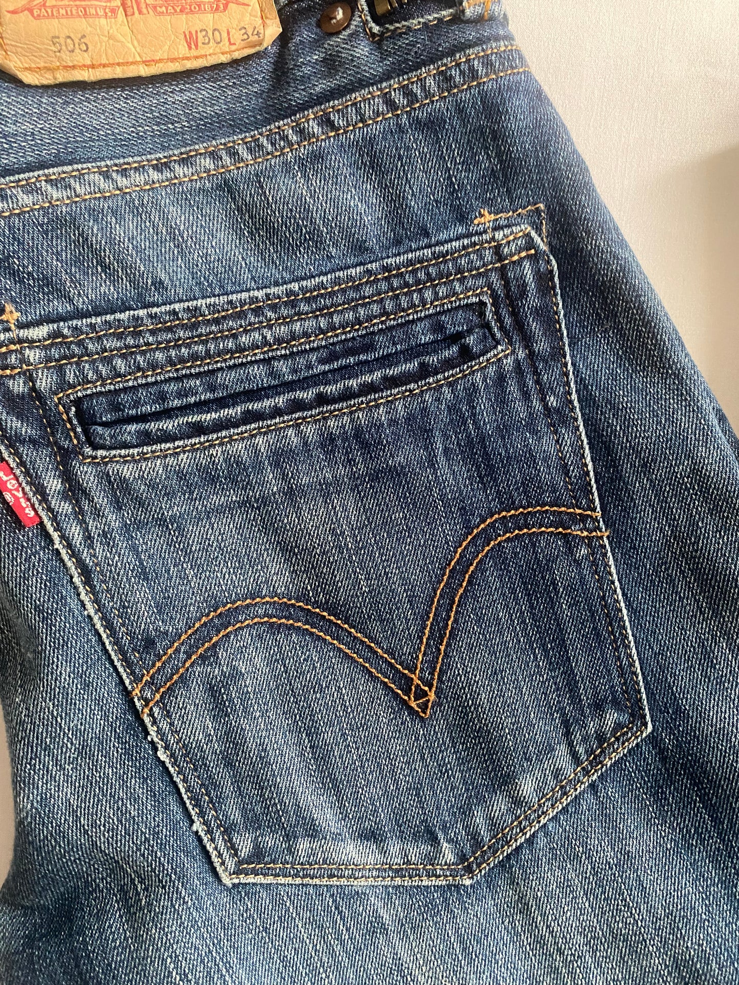 👖 Jeanși Y2K Levi’s 506 – W30 L34