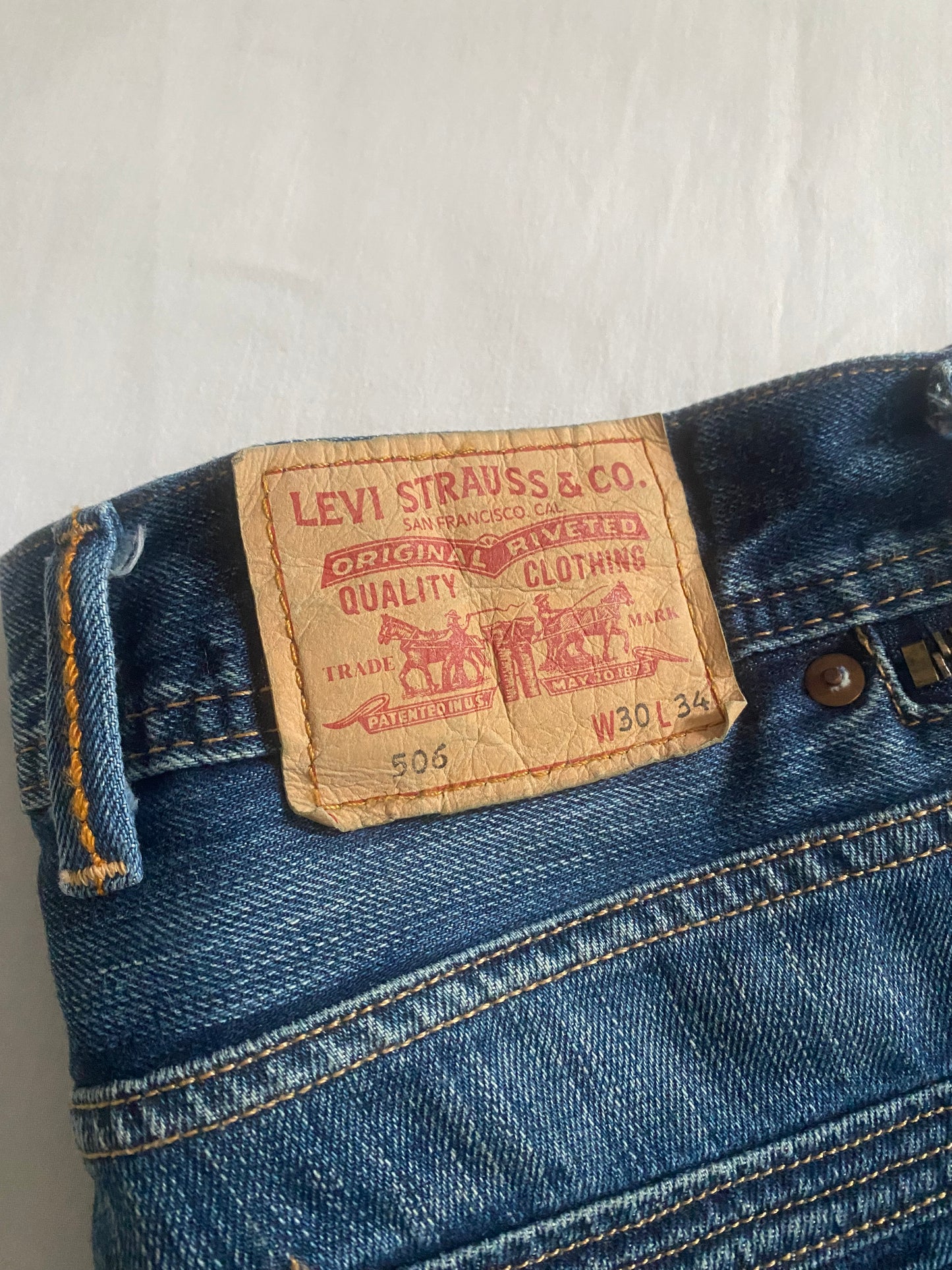 👖 Jeanși Y2K Levi’s 506 – W30 L34