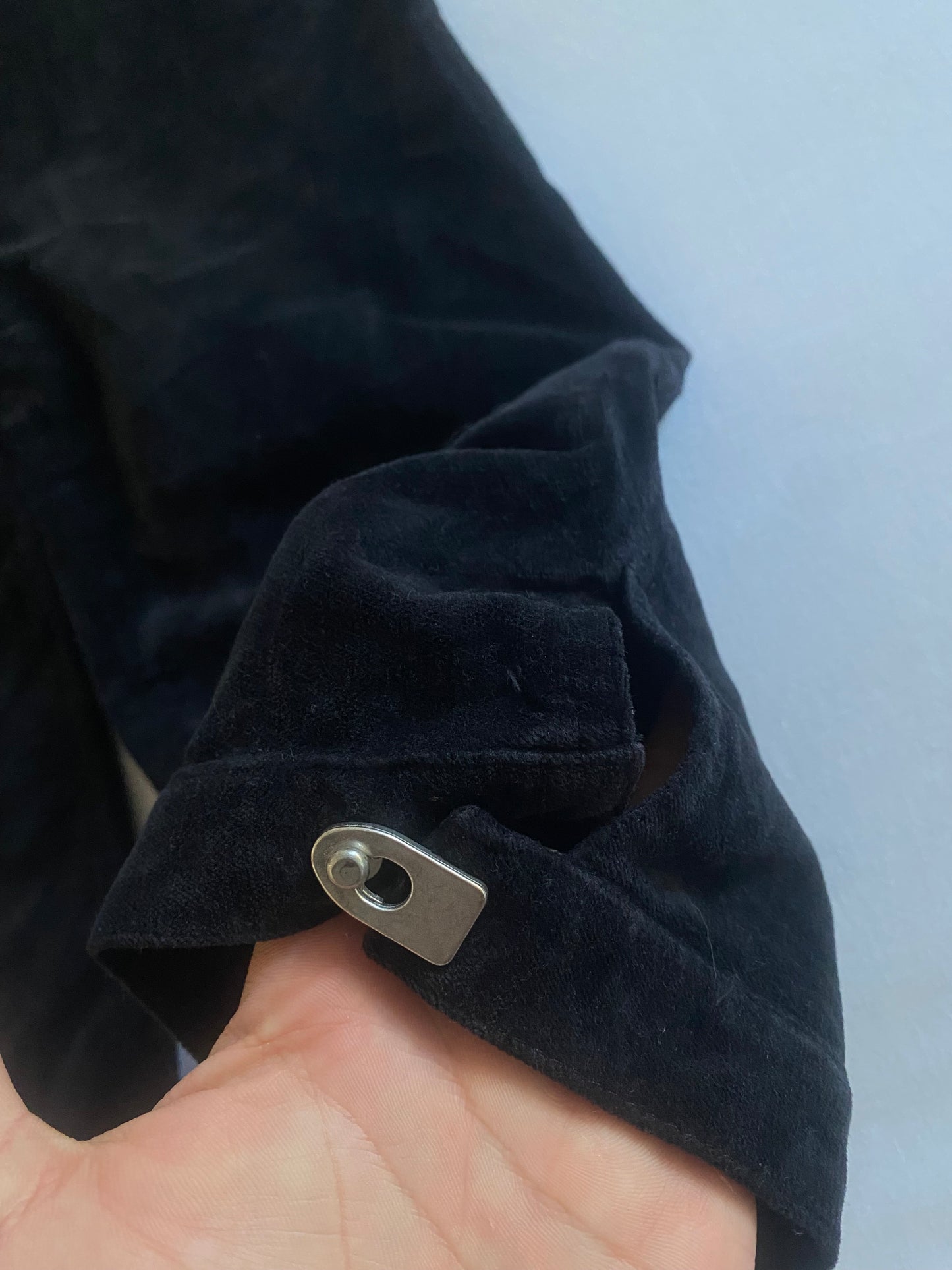 Y2K Armani Velvet Capri Pants