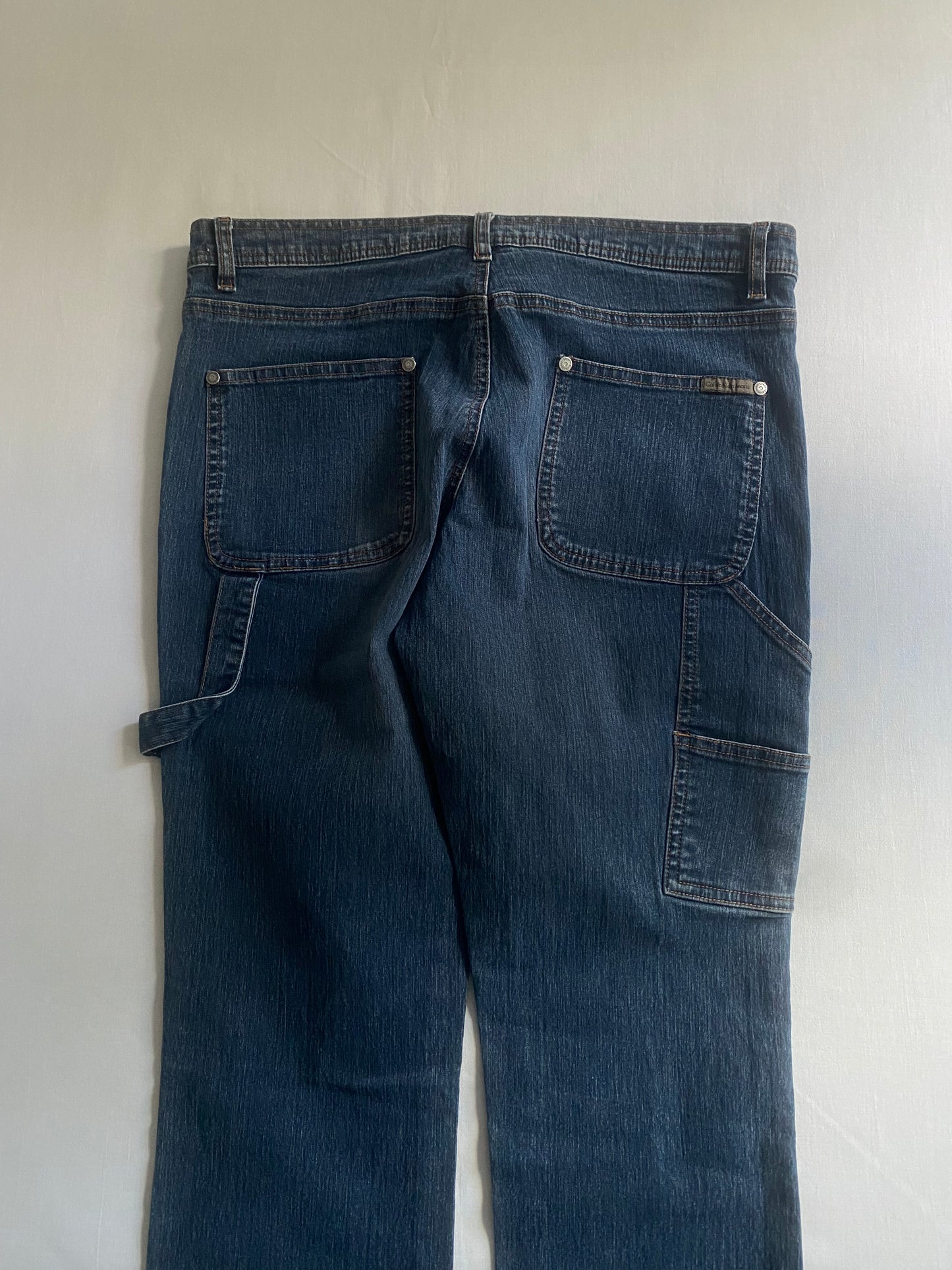 Y2K Calvin Klein Carpenter Bootcut Jeans – damă US 9