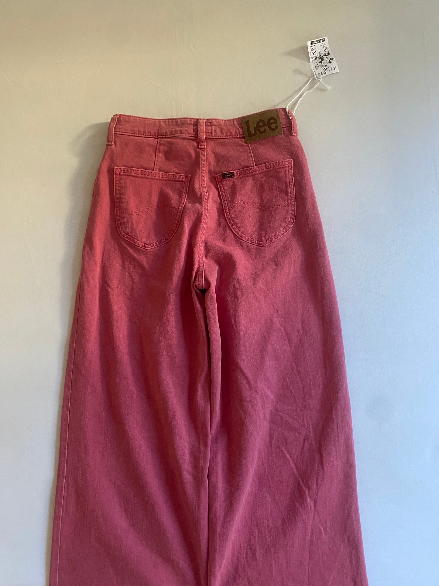 🌸 Jeanși Lee Vintage – Burnt Pink – Baggy Fit – W27 L33