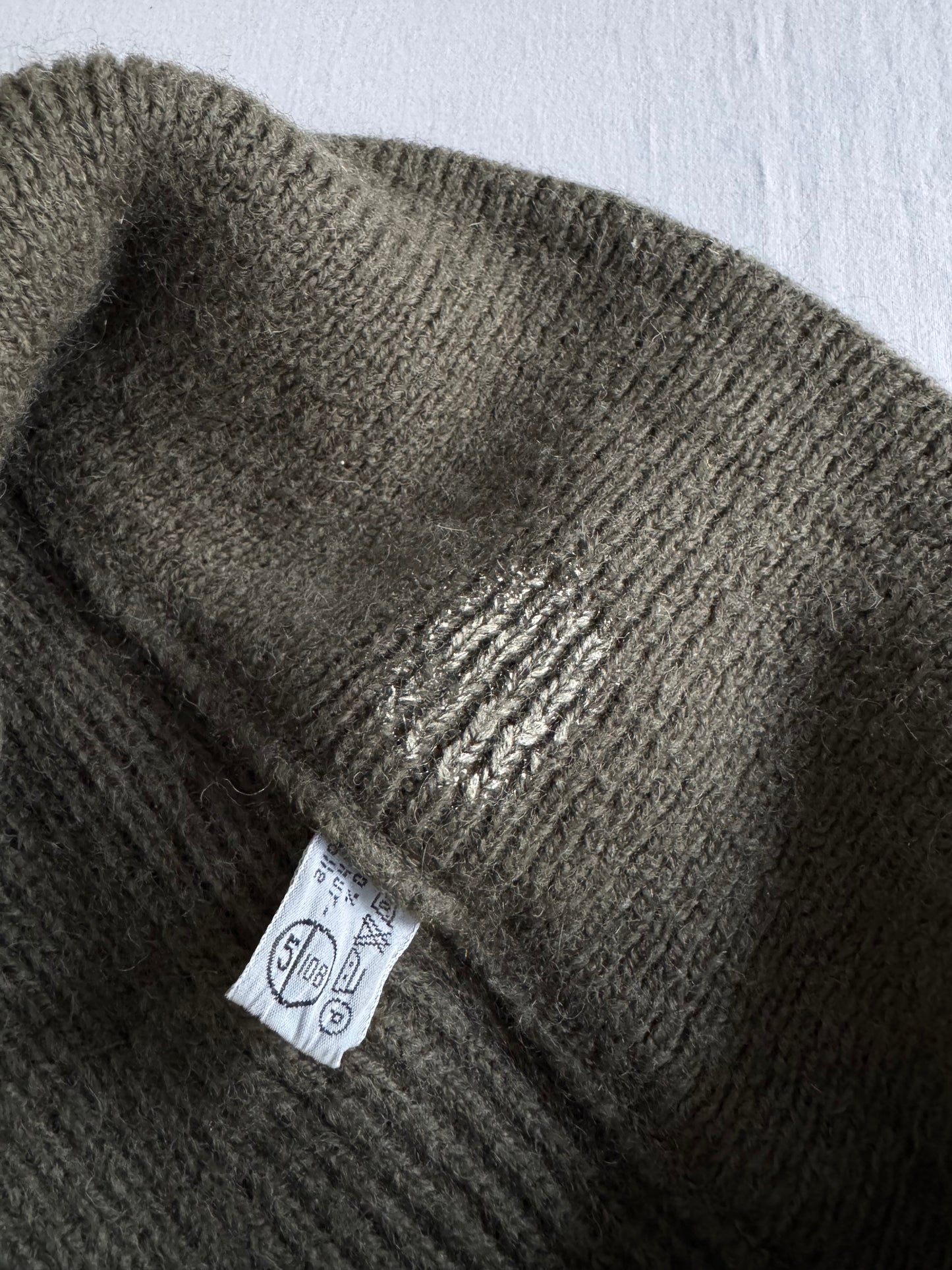 🪖 Pulover Military Austrian Army 1995 – 100% Lână Groasă – Mărime L