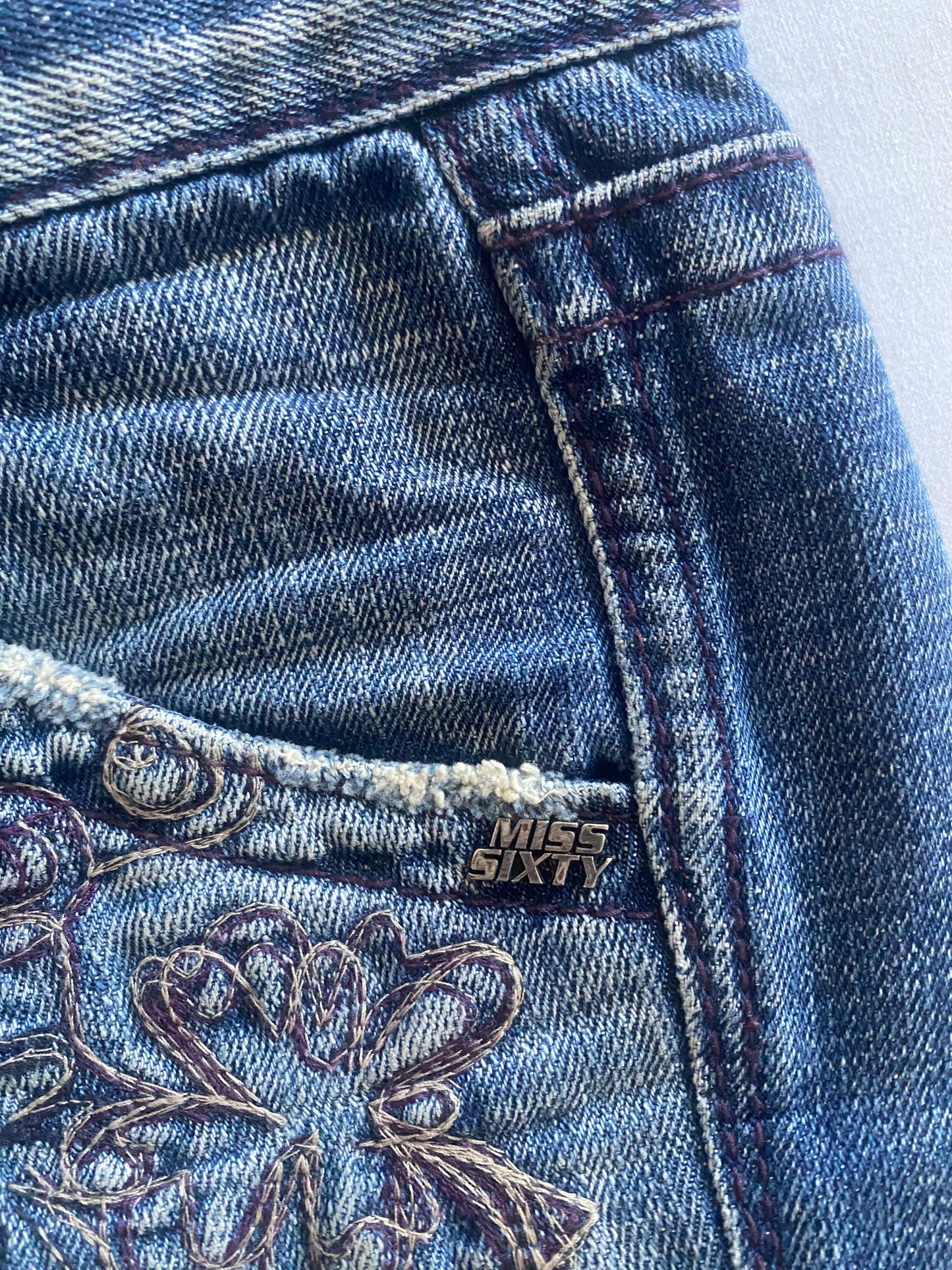 Y2K Miss Sixty Capri Jeans