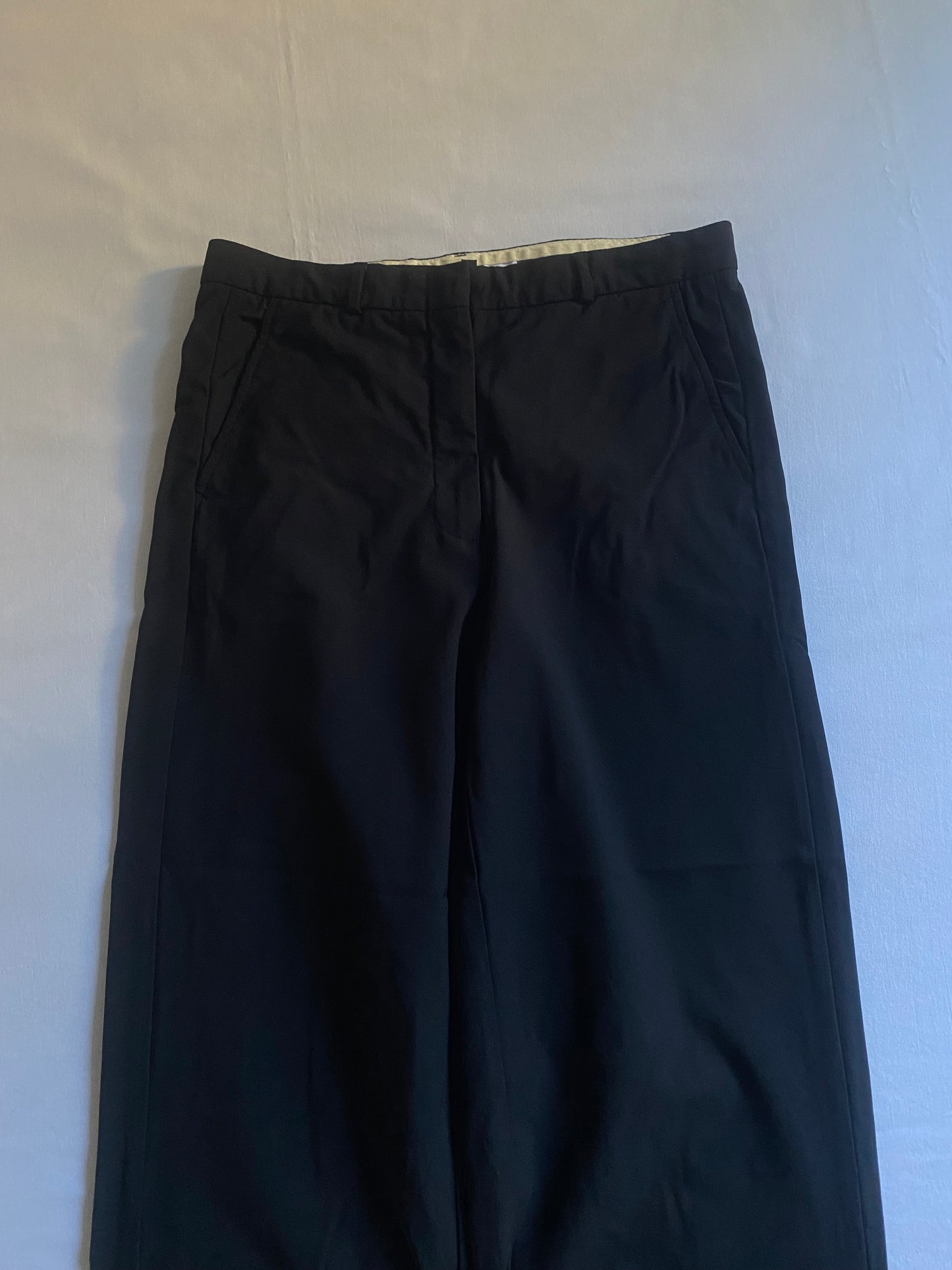 Pantaloni Y2K Marithé + François Girbaud – Baggy Negri – Made in Italy – Mărime EU 36 (Femei)