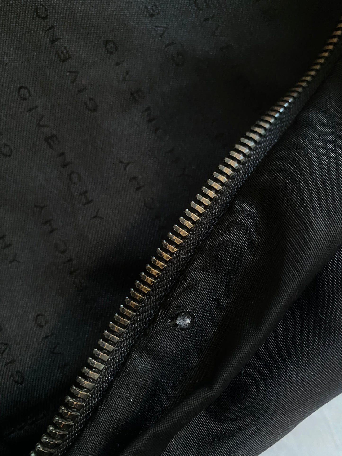 SS 2004 Givenchy by Riccardo Tisci Nylon and Lamb Leather Backpack