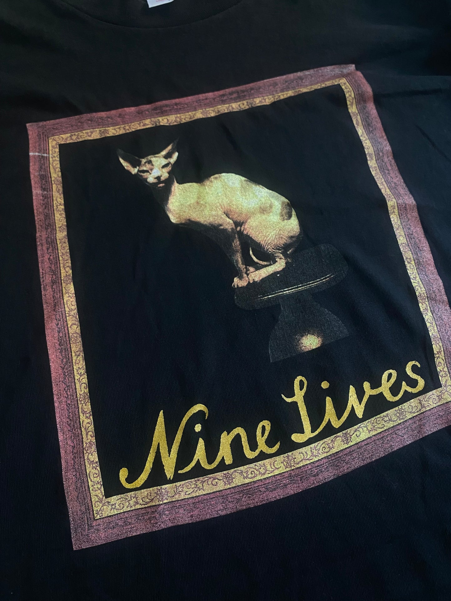 Vintage 1996 Aerosmith Nine Lives Album Band Shirt