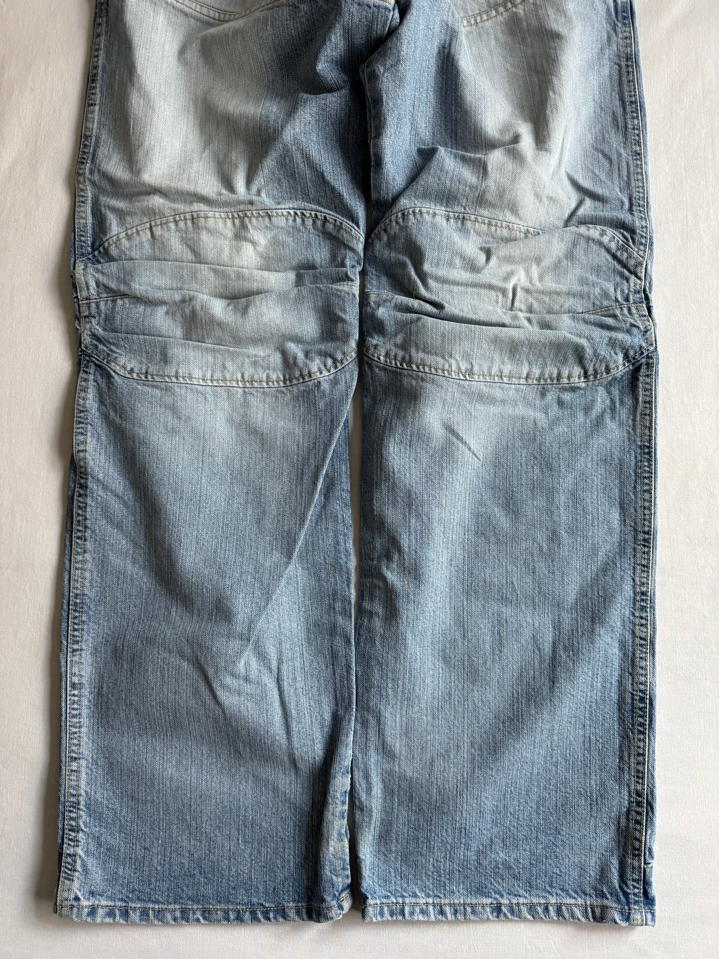 👖 Y2K G-Star Raw Elwood Jeans Light Wash – Made in Italy (W34 L34)