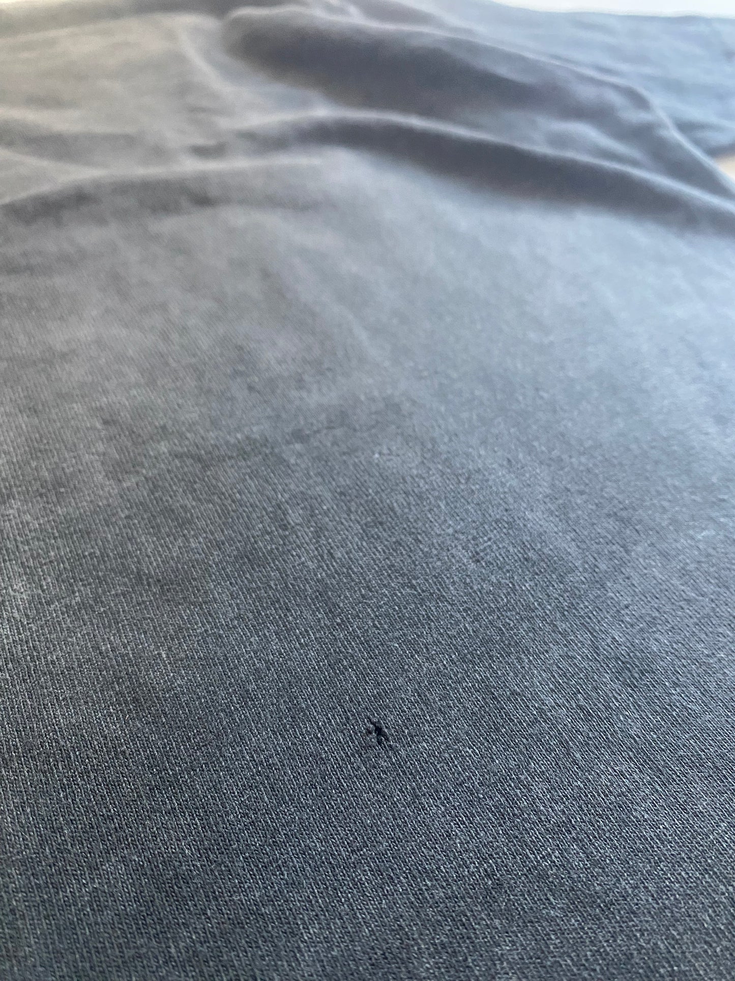 Vintage 90's Black Faded Henley Shirt