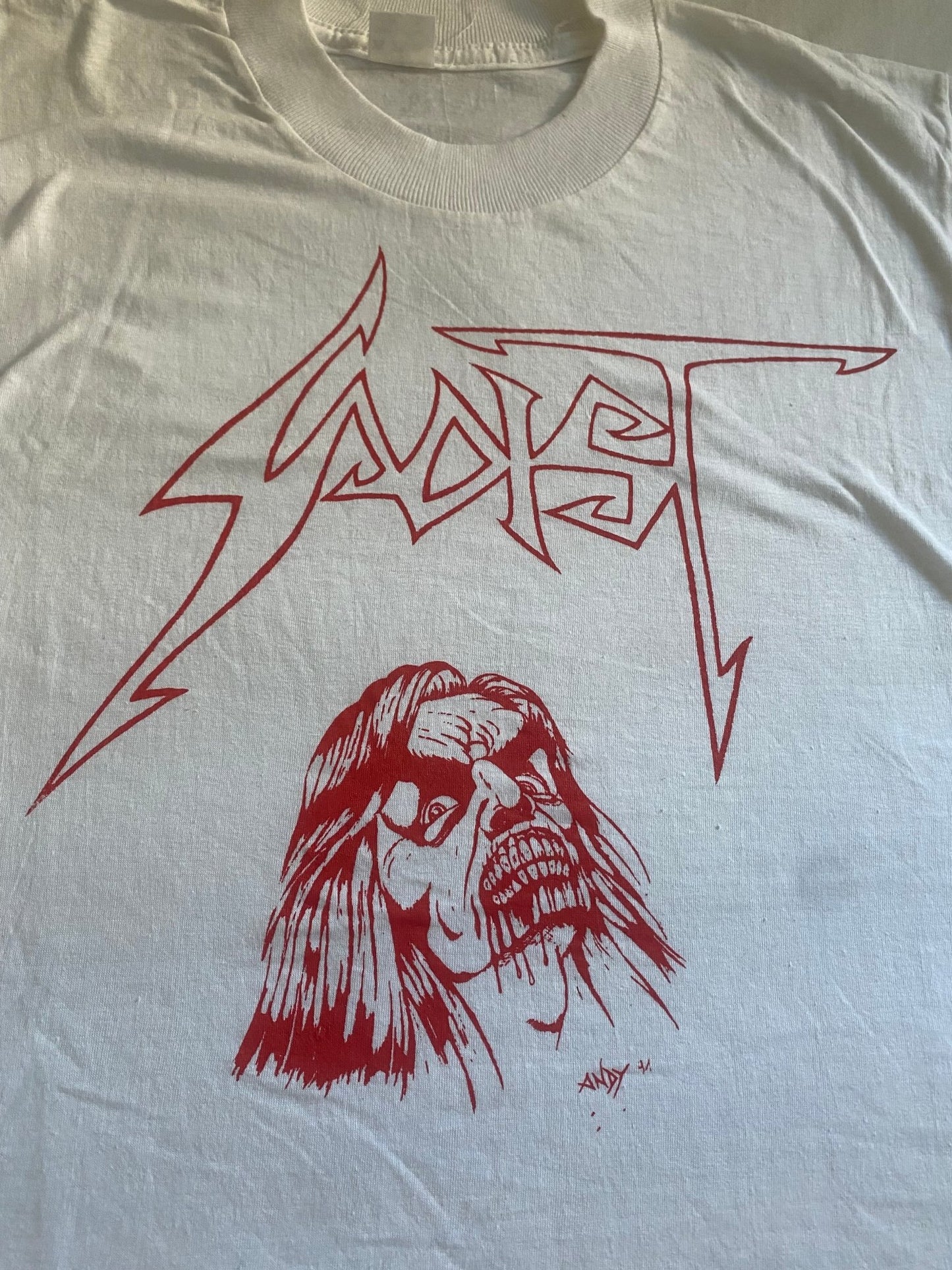 90's Vintage Sadist Band Tee - anbracaminte