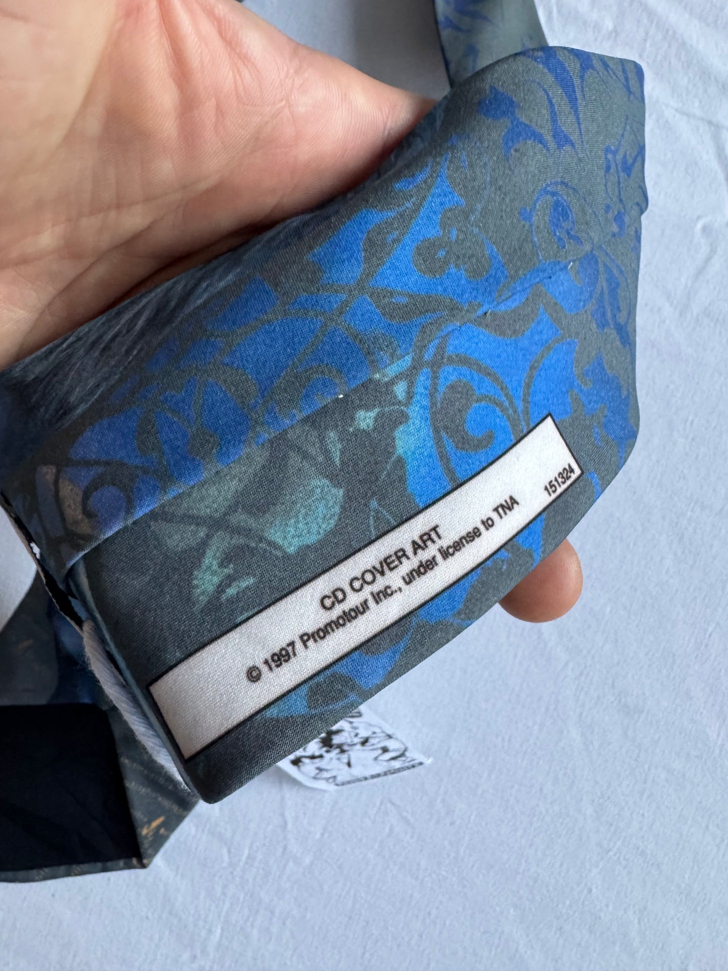 🇺🇸 Cravată 1997 Rolling Stones – Vintage Collectible, Made in USA