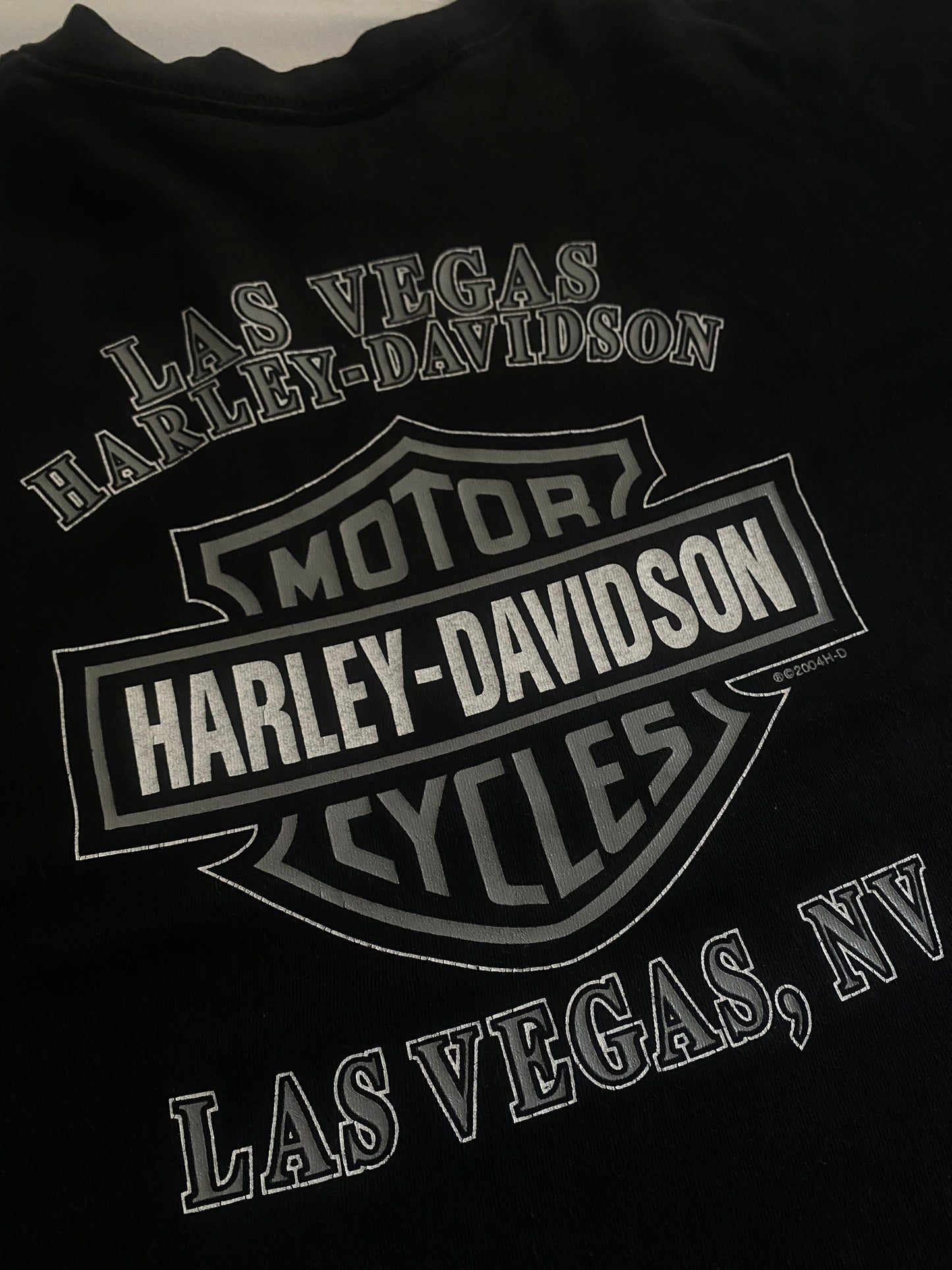 Y2K 2004 Harley Davidson Las Vegas Tee