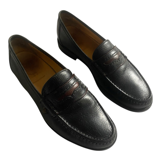 Pantofi Vintage Camel Boots – Loafers Piele Neagră – Mărime UK 9.5 / EU 44.5